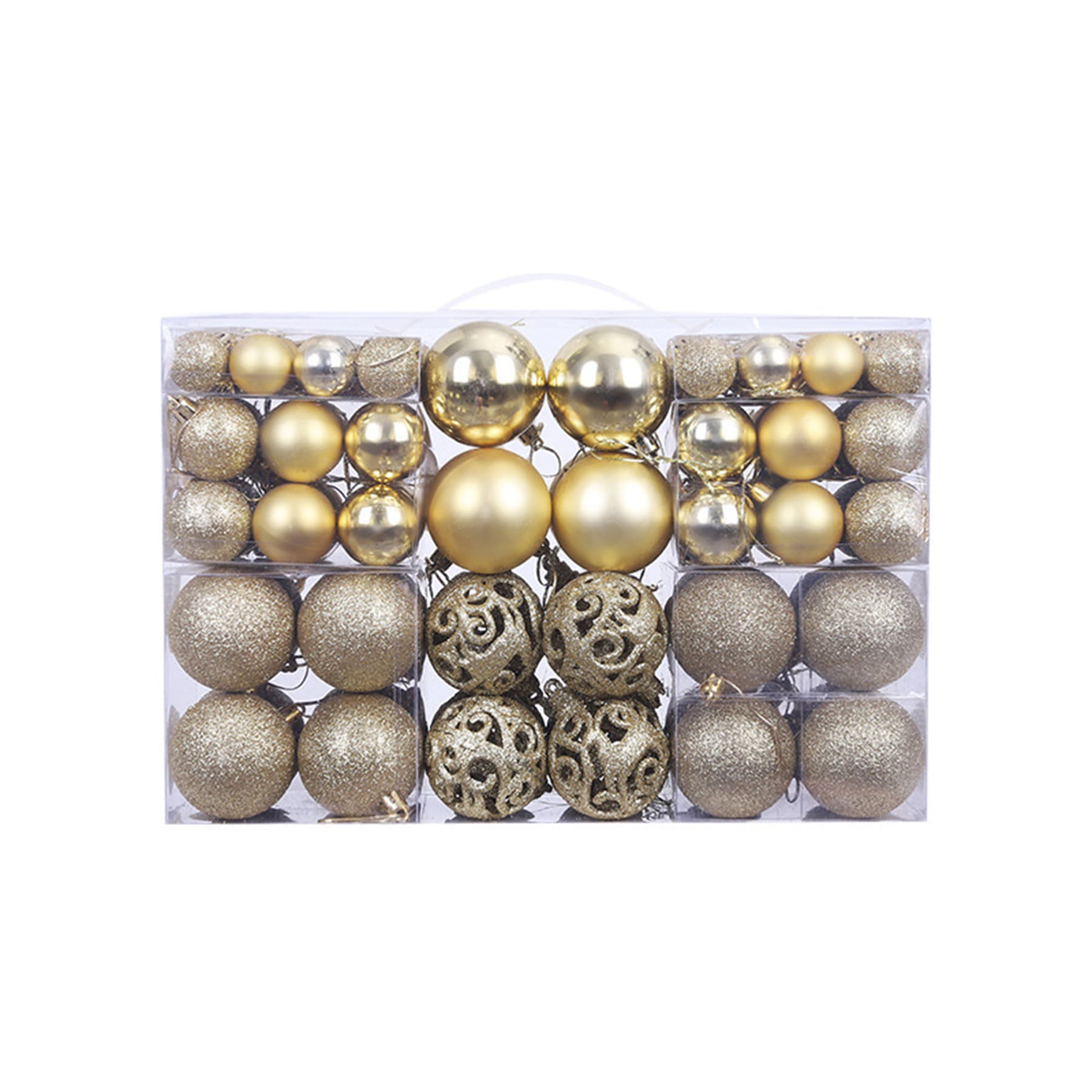 100 Christmas Ball Set Ornaments