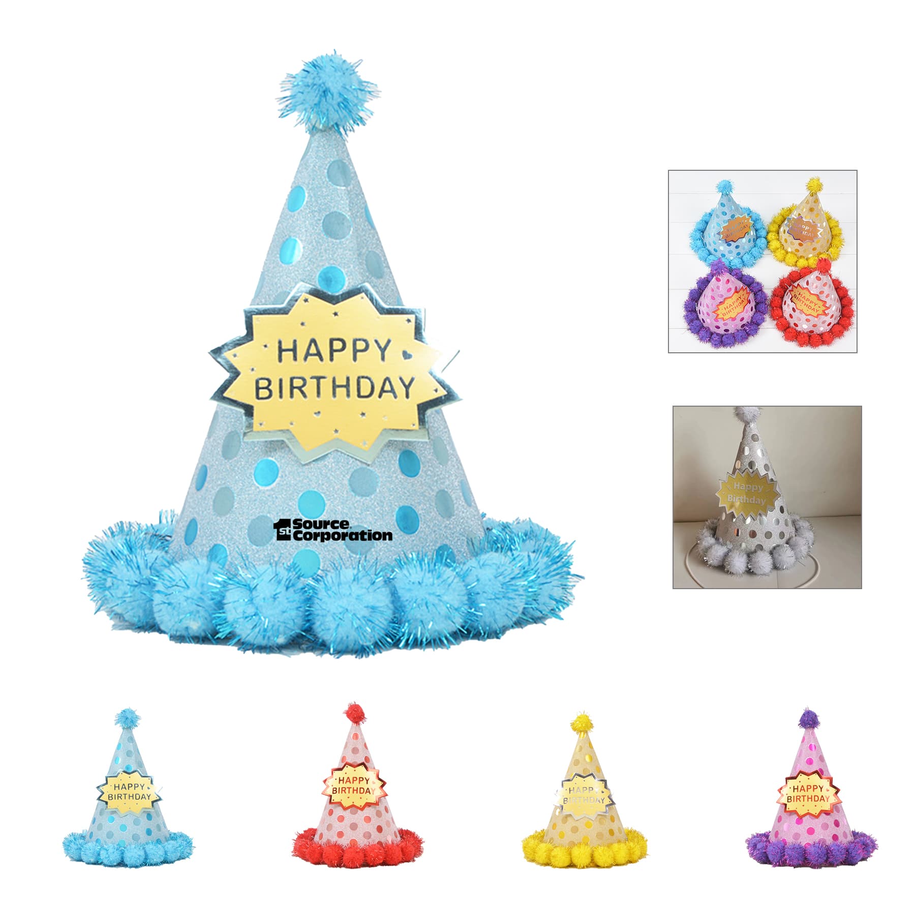 Cake Celebration Decoration & Birthday Party Kids Game Hat