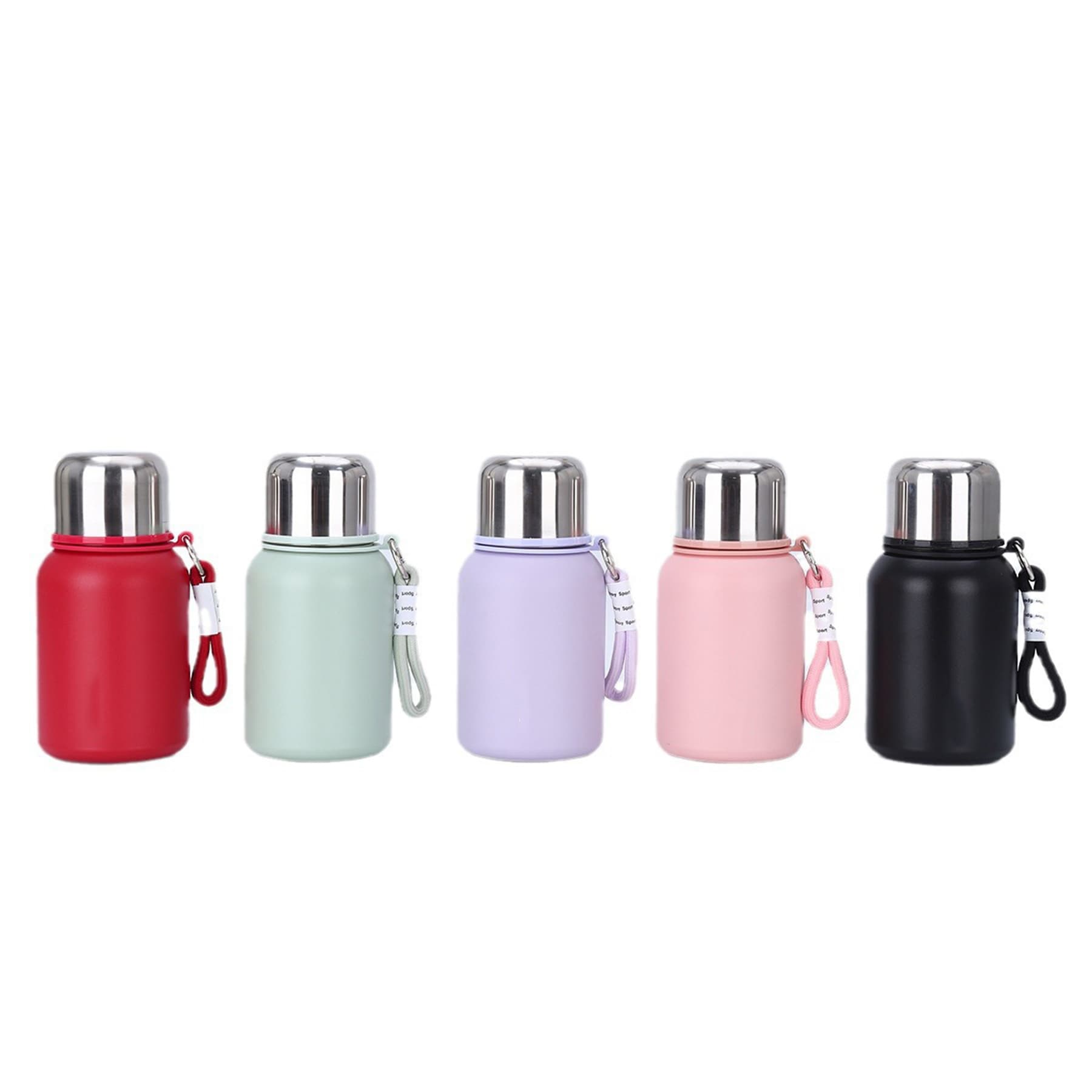 2024 New 316 Stainless Steel Insulated Cup Outdoor Portable Compact Thermos Dual-use Stylish Ladies Water Cup