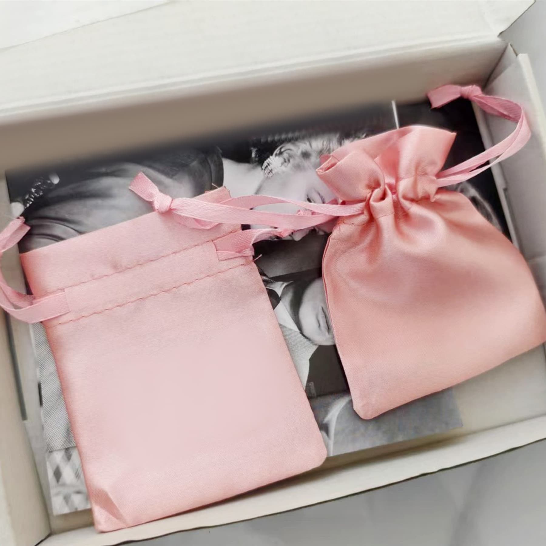 Christmas Drawstring Pocket Bag