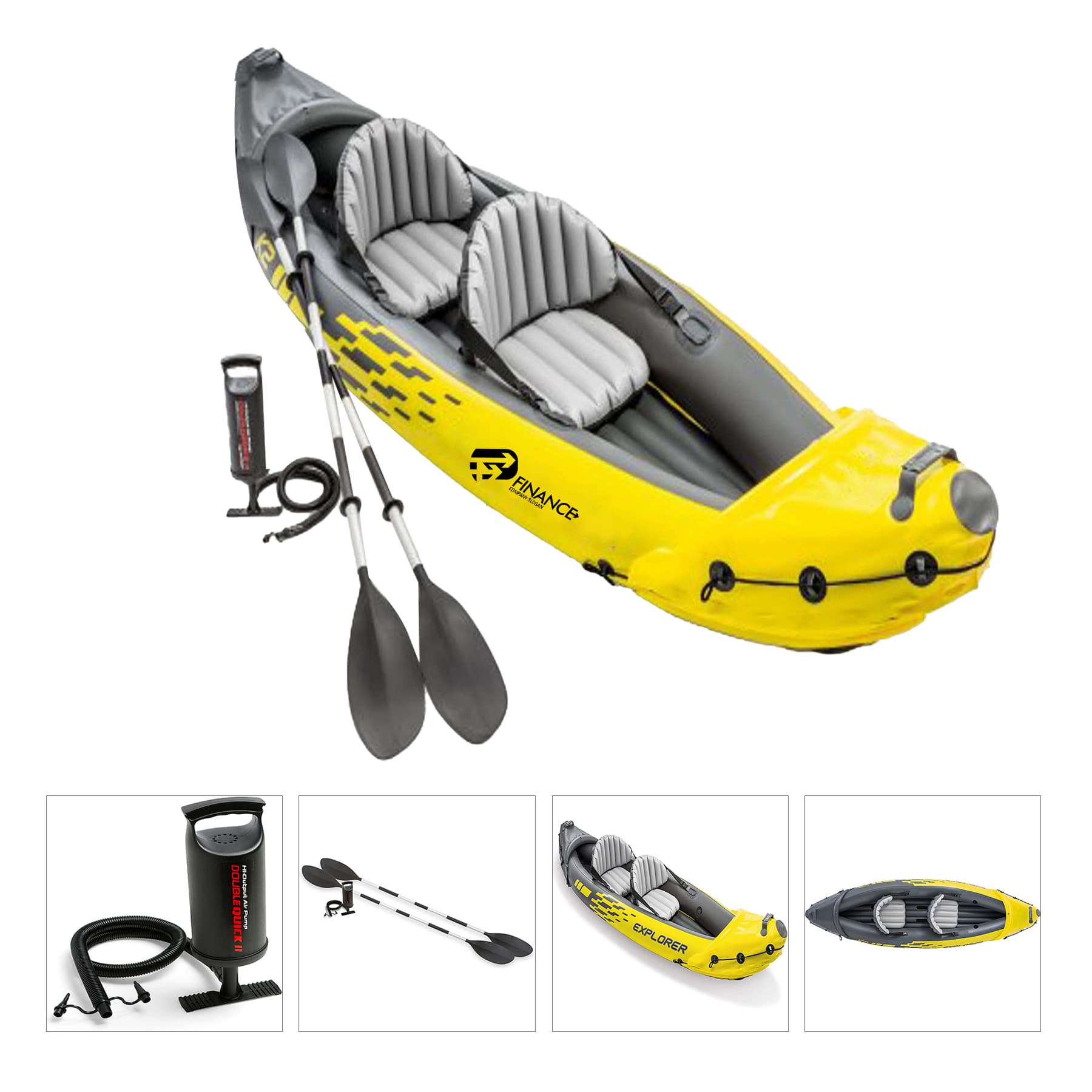 Inflatable Kayak Set