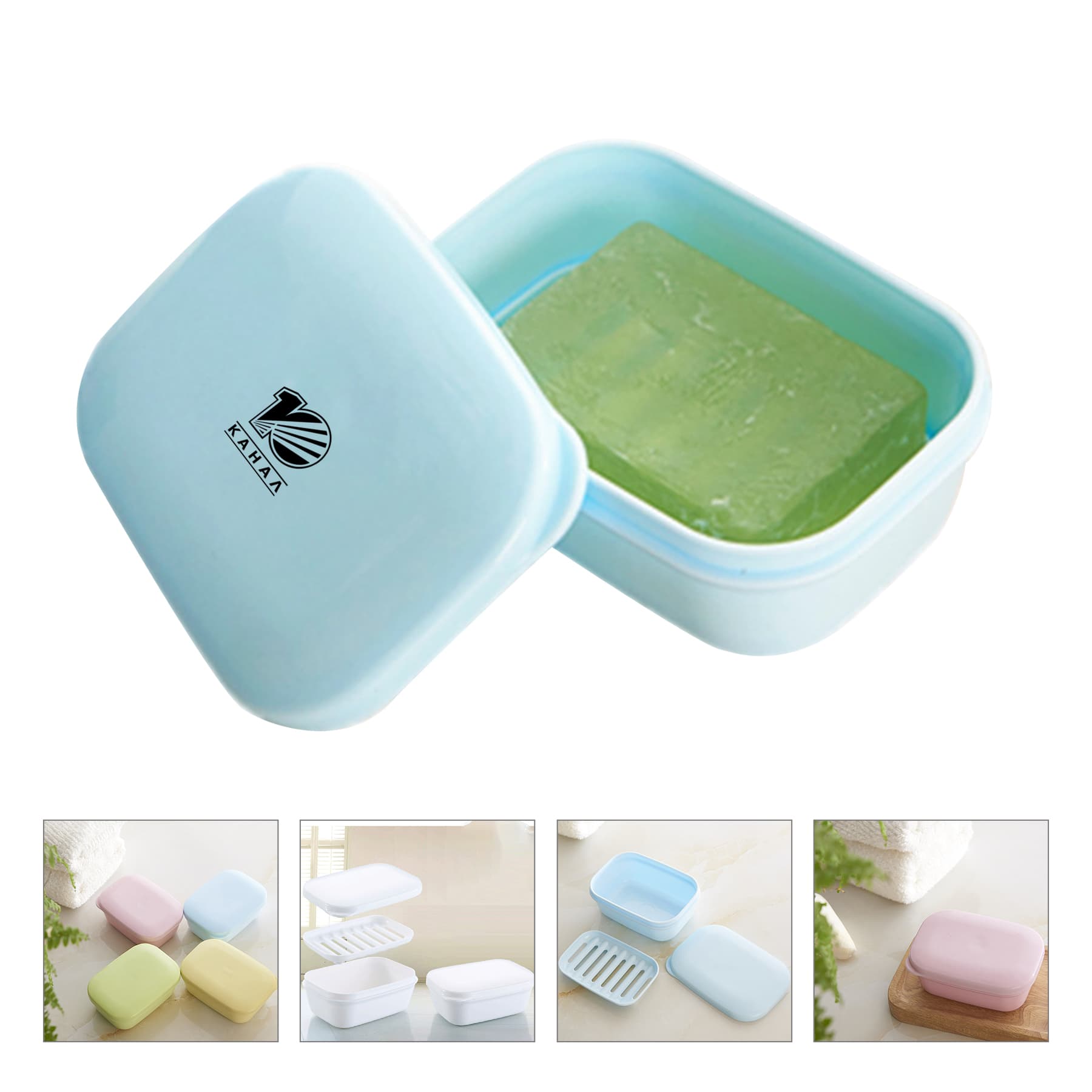 Portable Travel Seal Soap Dish With Logo