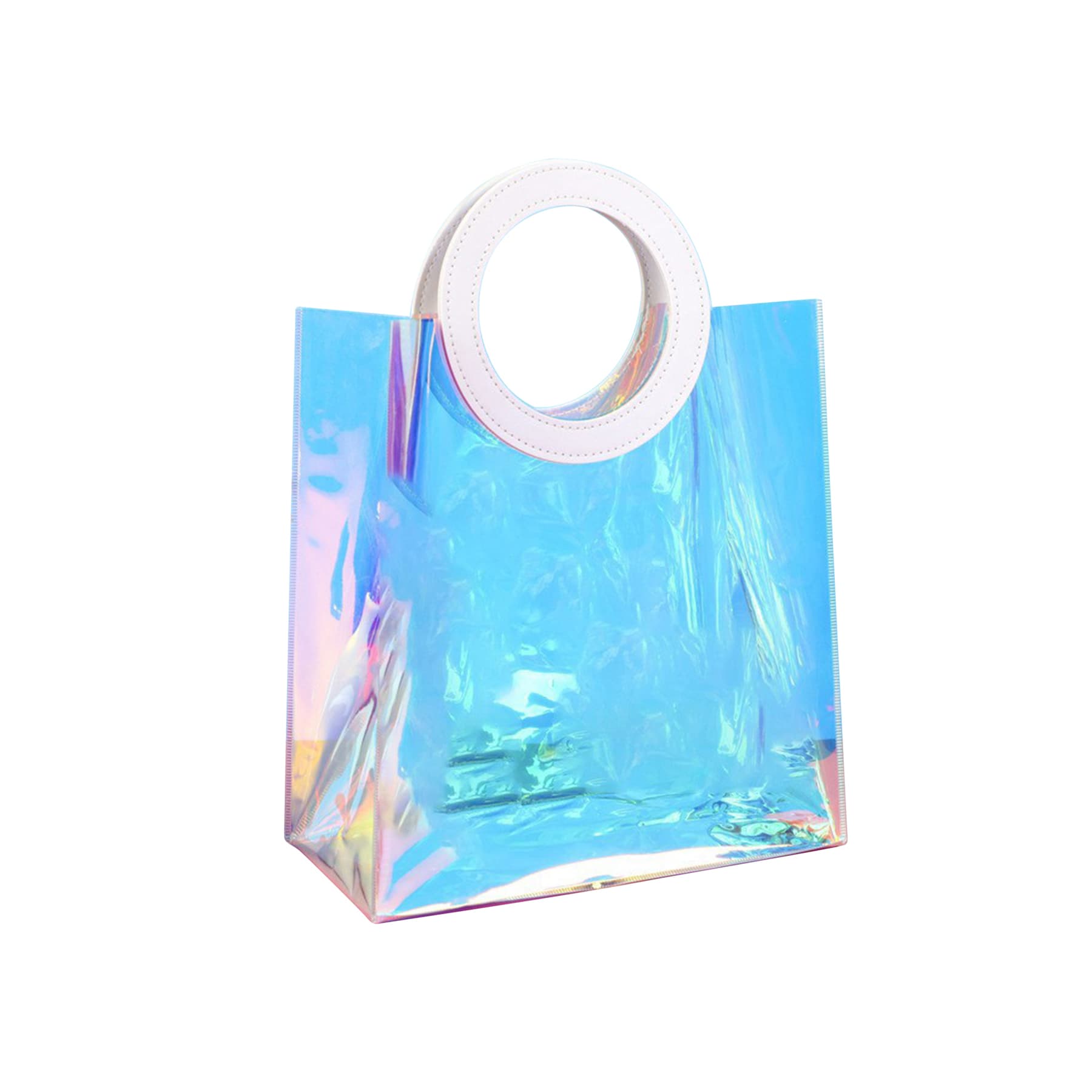 Holographic Clear Tote Bag