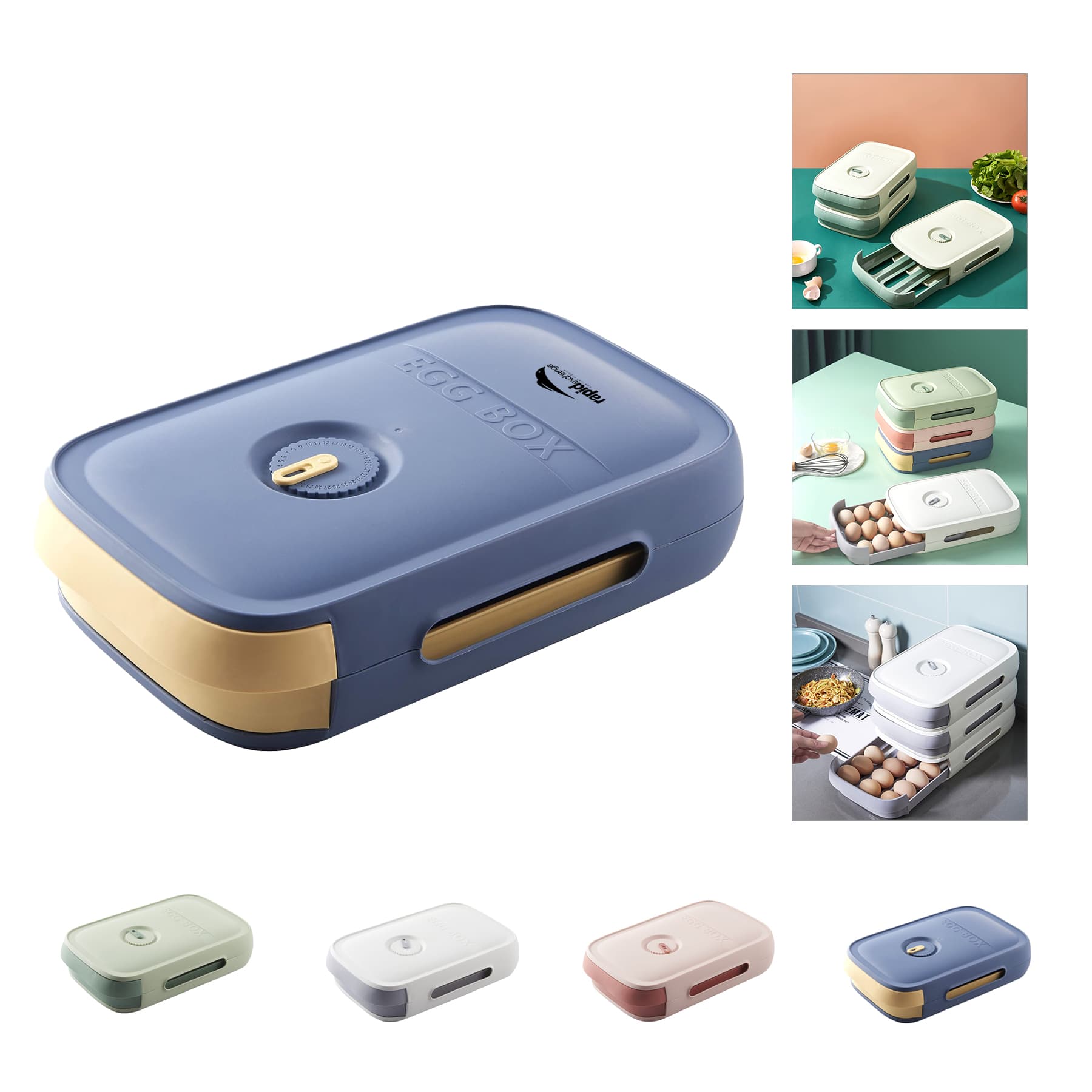 Household Egg Drawer Fresh-Keeping Box