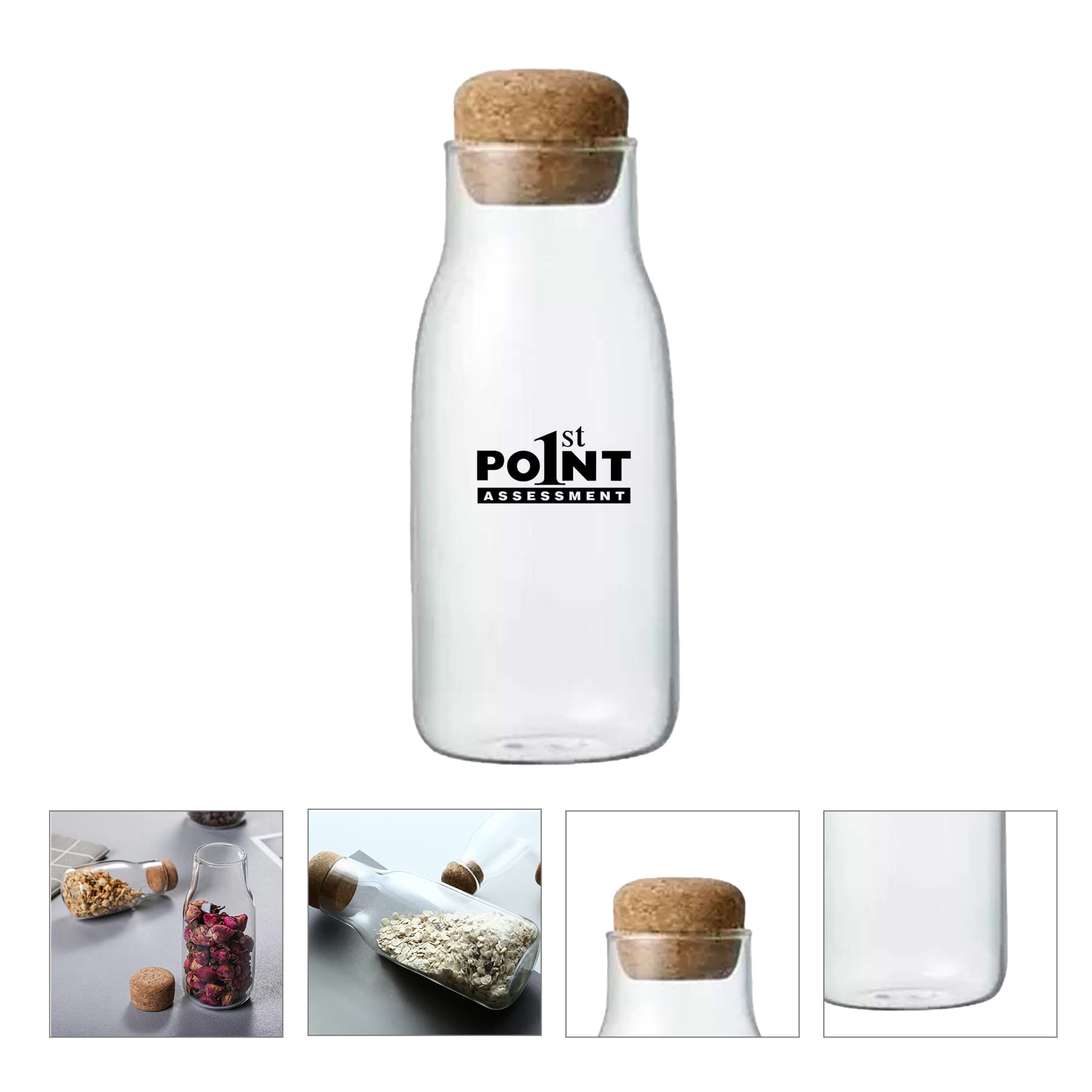 Glass Jars With Cork Lids