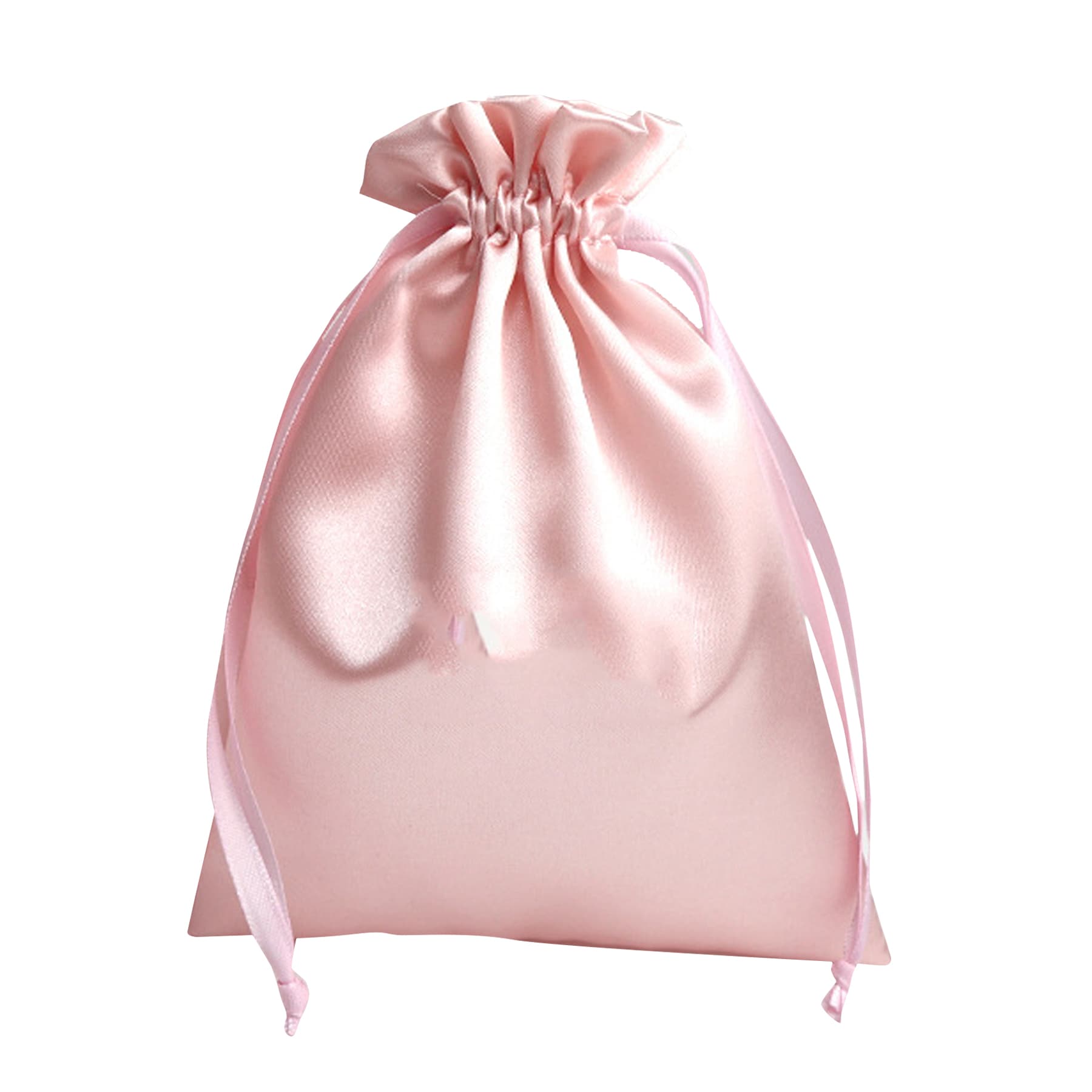 Satin Gift Pouch Drawstring Bag