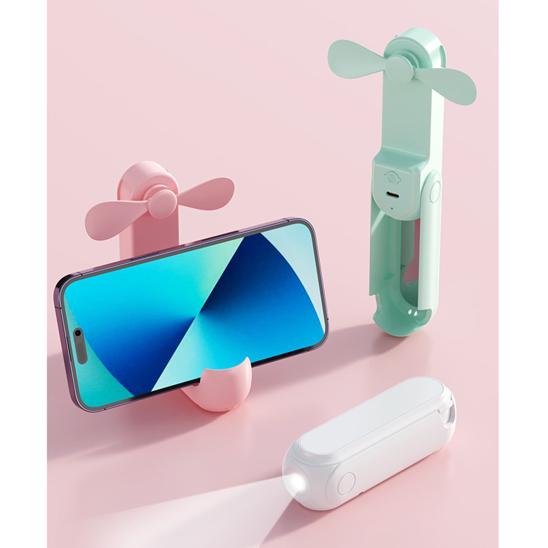 Usb Rechargeable Small Pocket Fan