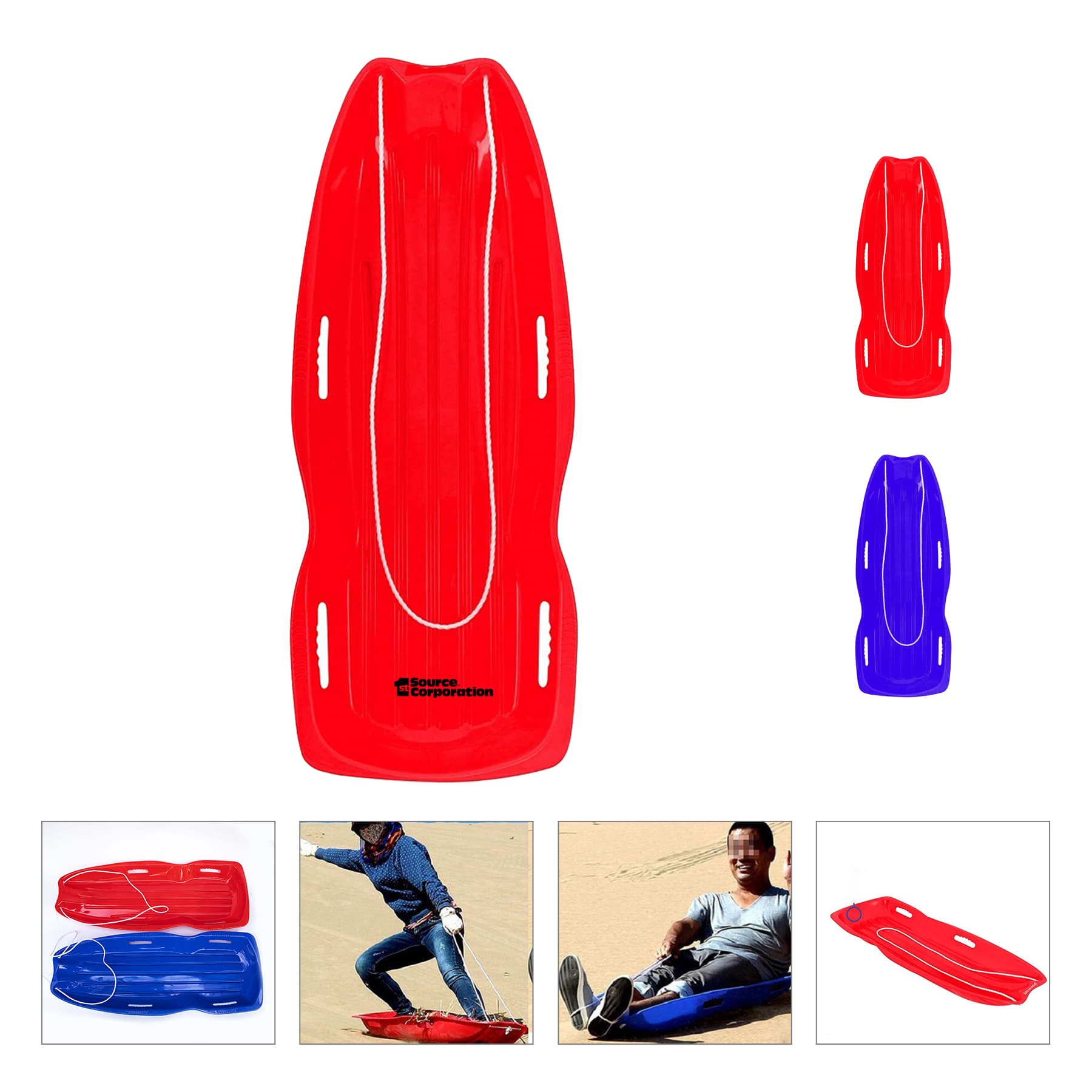 34.6" Toy Toboggan for Kids