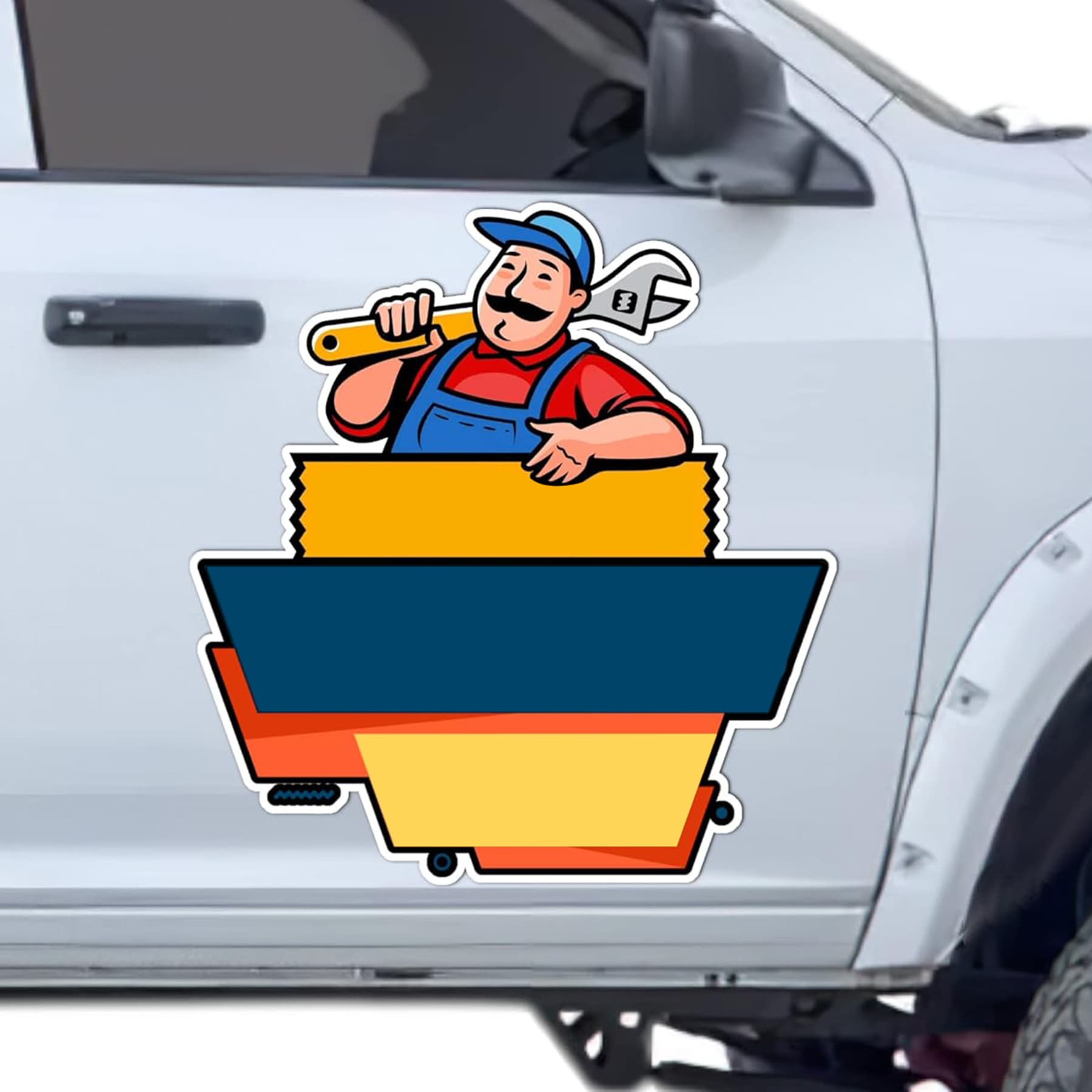 Magnetic Car Sticker