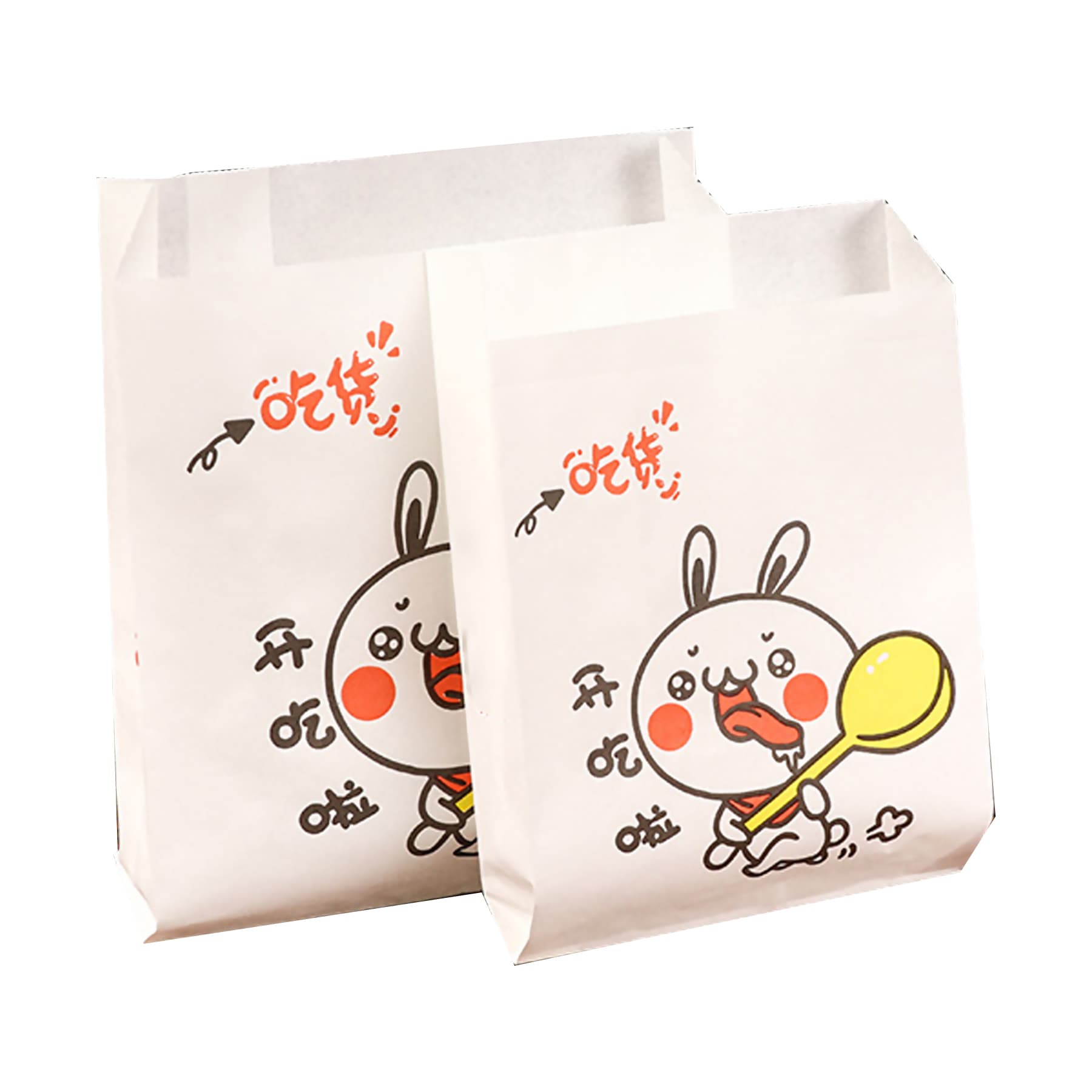 Food Oil proof Wet Wax Paper Bags