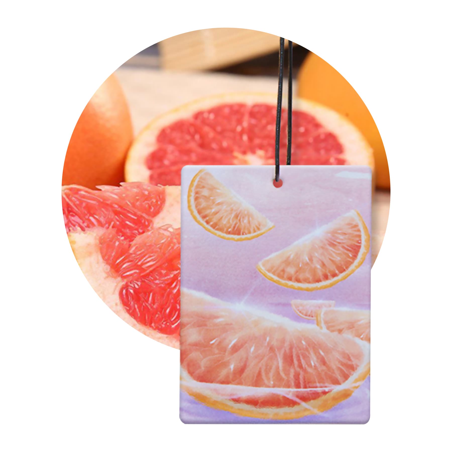 Personalized Car Air Freshener Cards