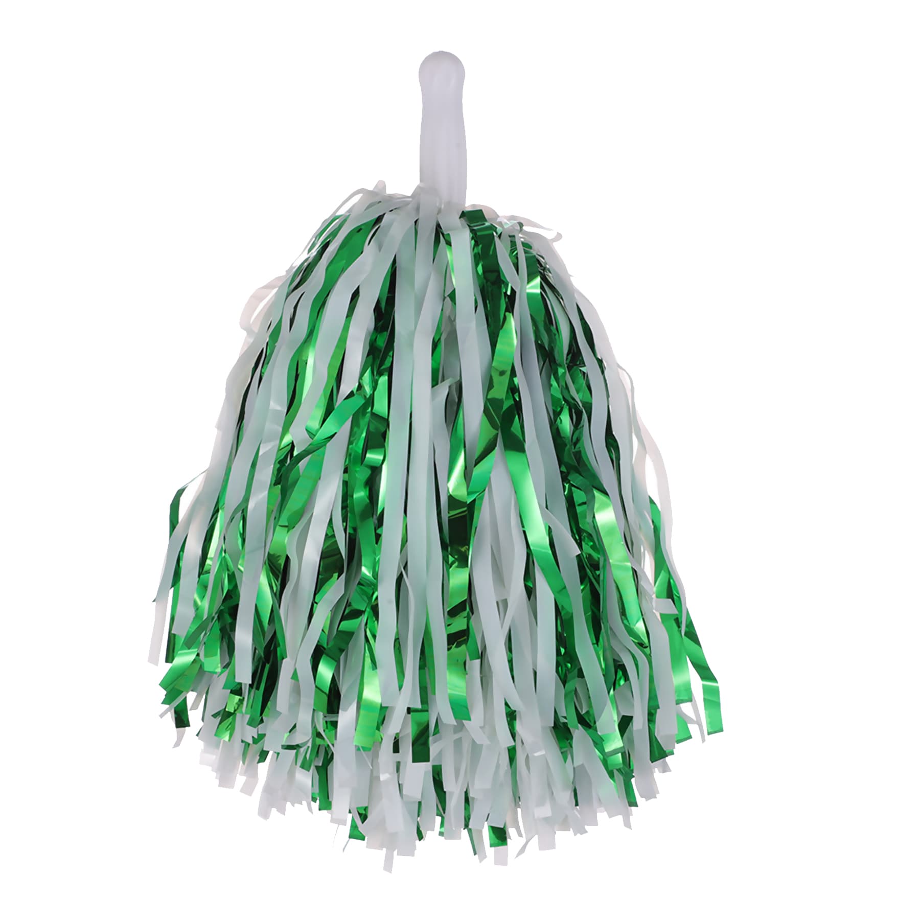 500-Streamer Solid Paddle Handle Pom Poms