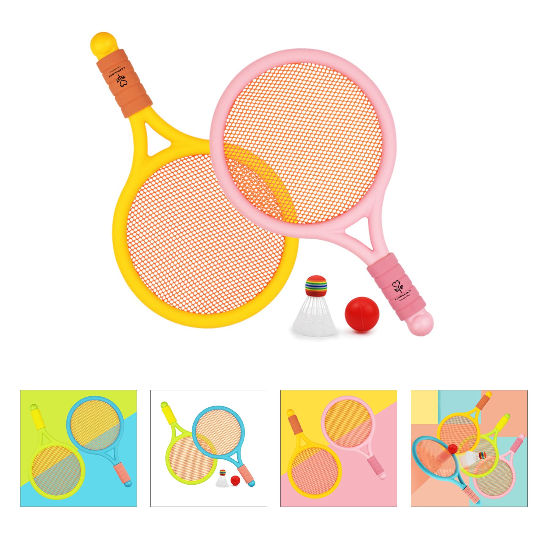 Kids Tennis Badminton Rackets Set