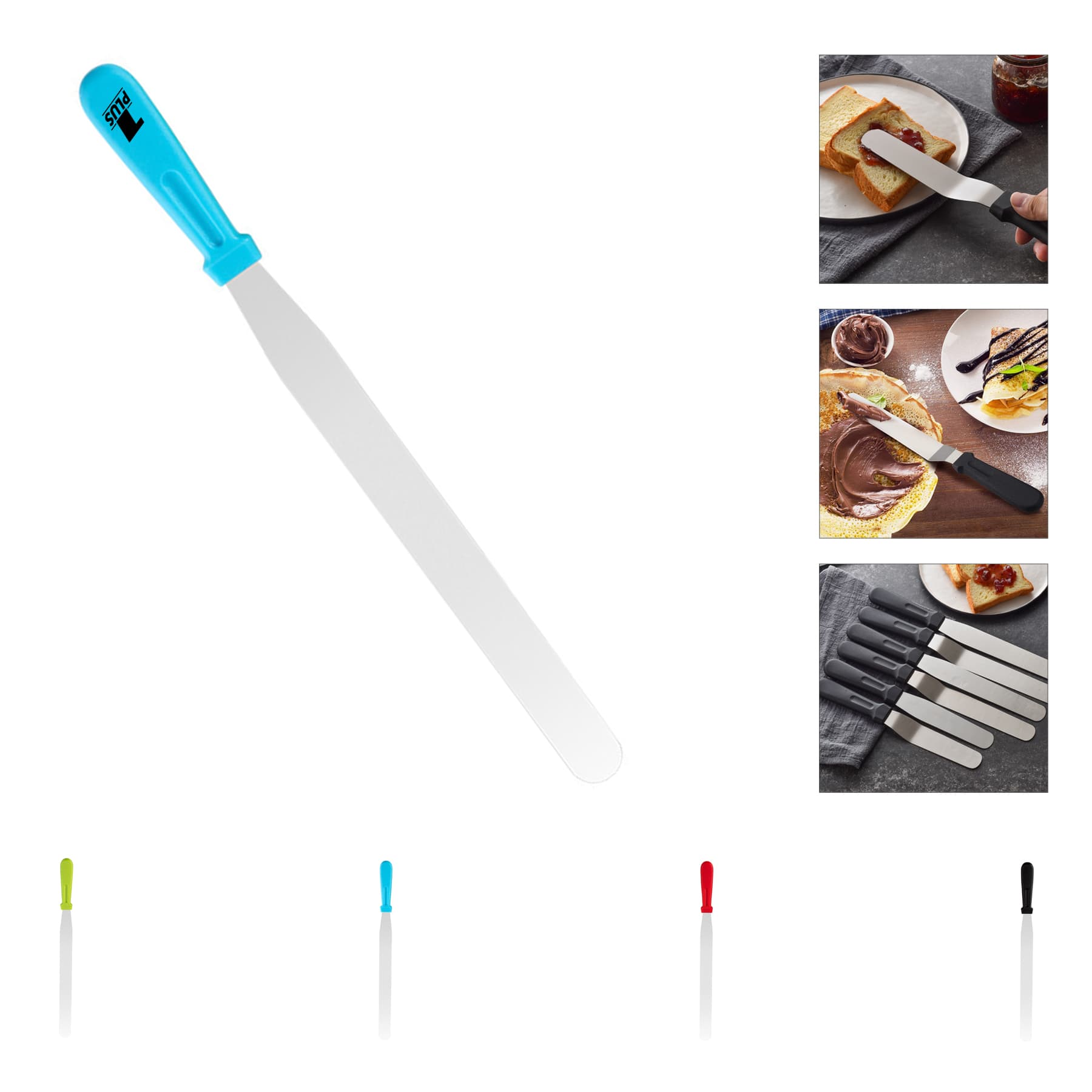 6" Cake Icing Spatula with Plastic Handle