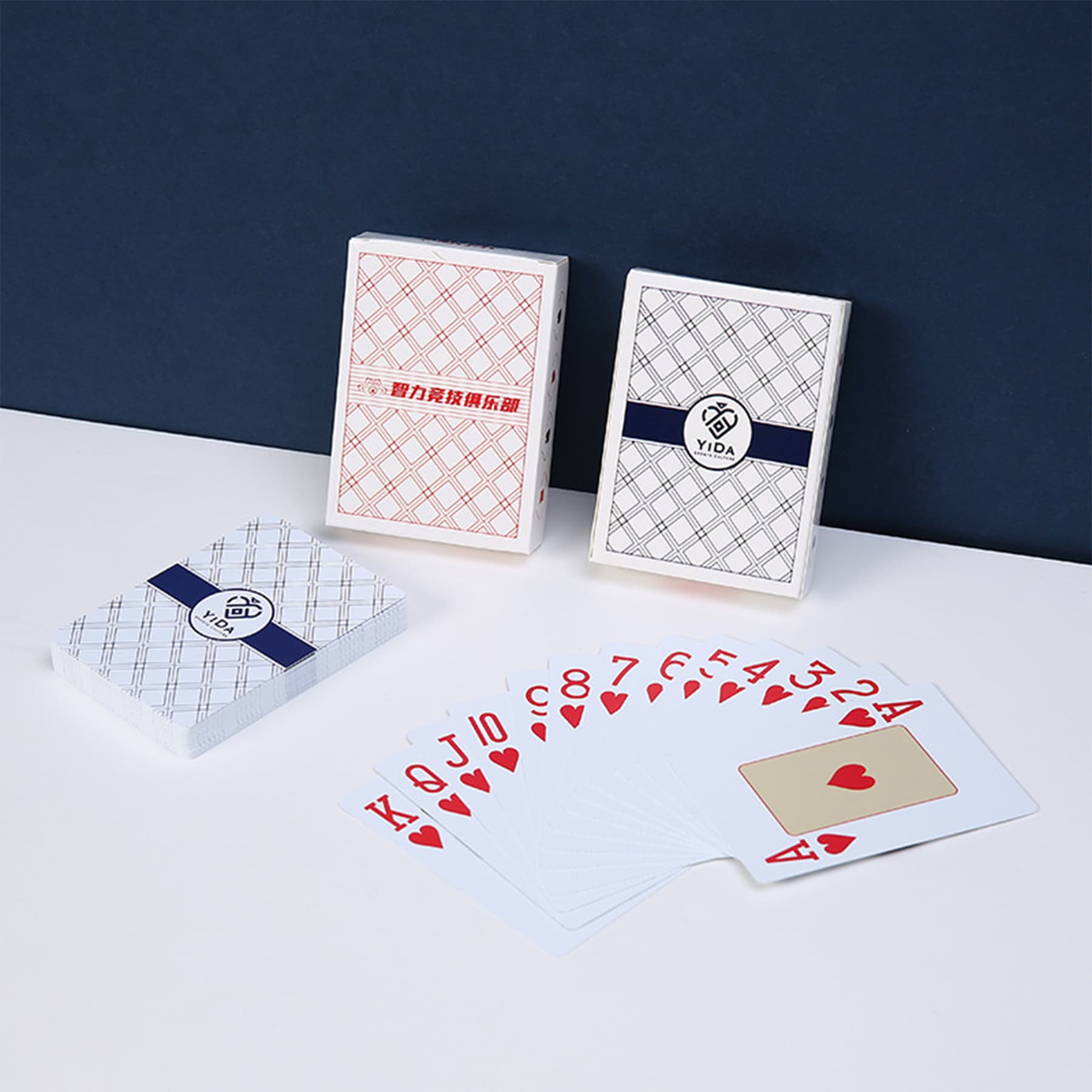Custom Back Poker Size Playing Cards