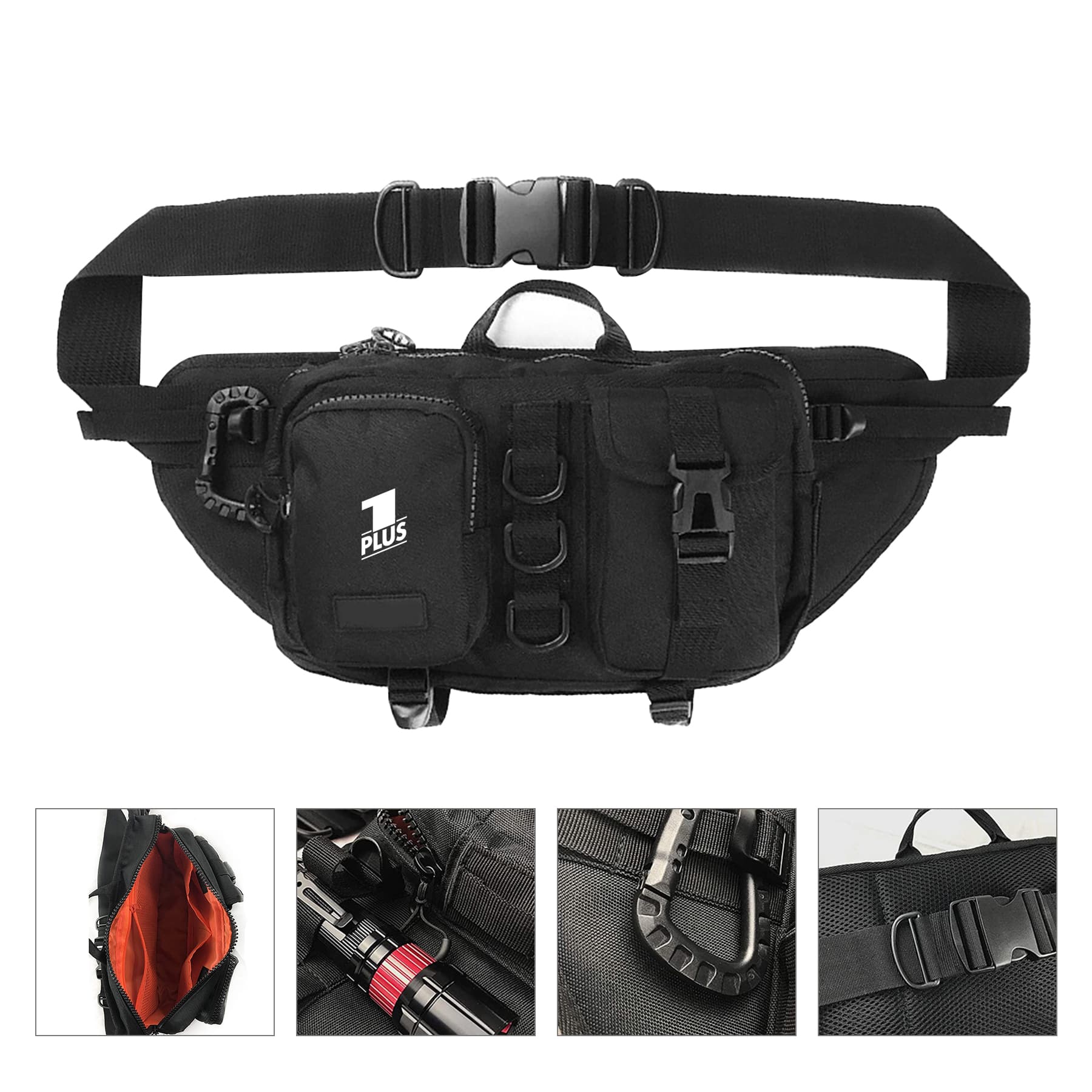 Tactical Inspired Large Fanny Pack