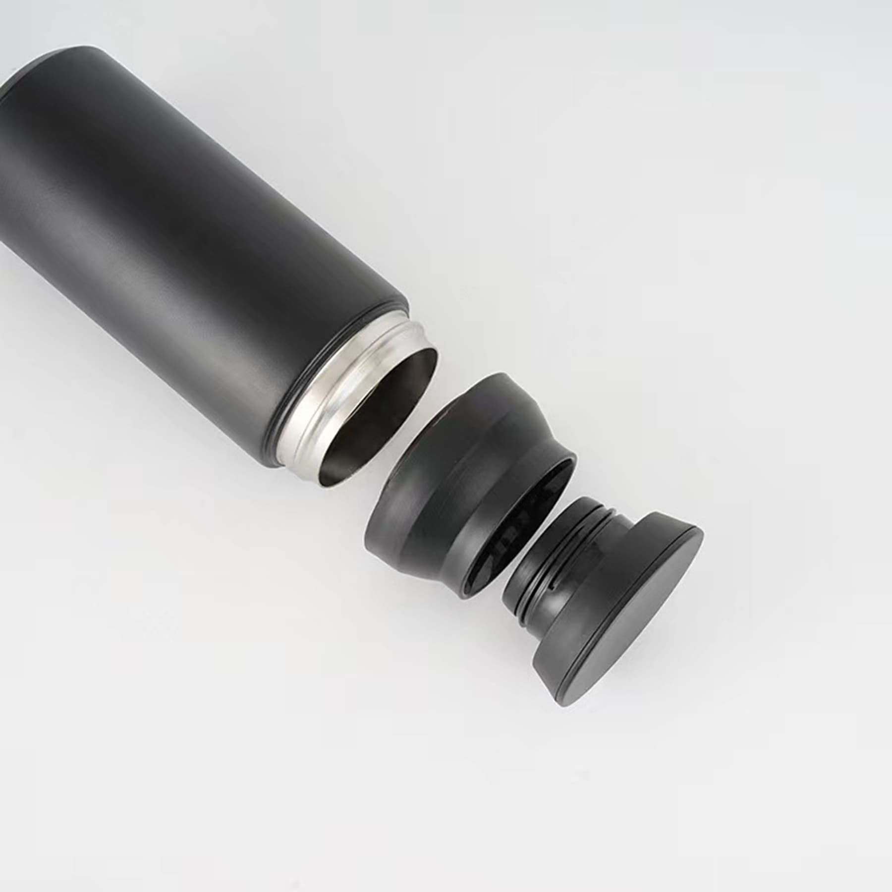 Stainless steel thermos mug