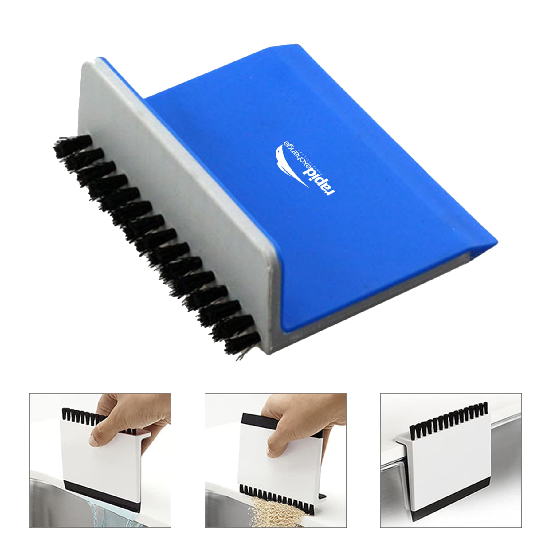 Kitchen Sink Squeegee and Countertop Brush