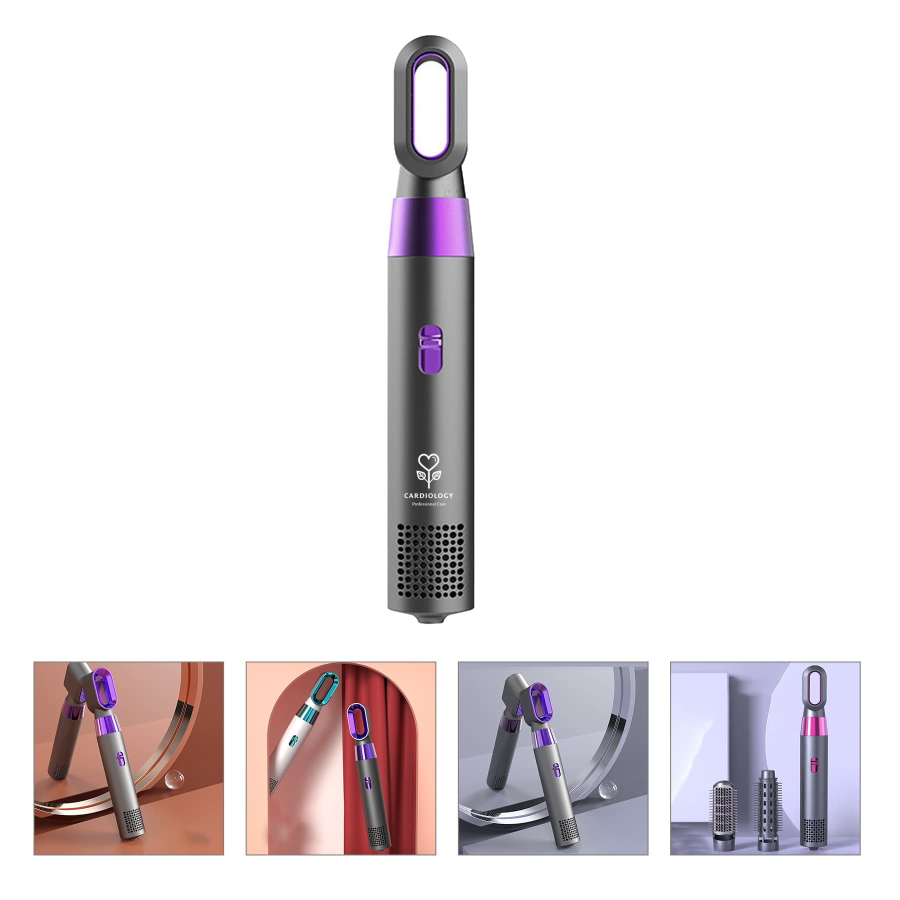 3-In-1 Multi-Function Electric Hair Comb Dryer