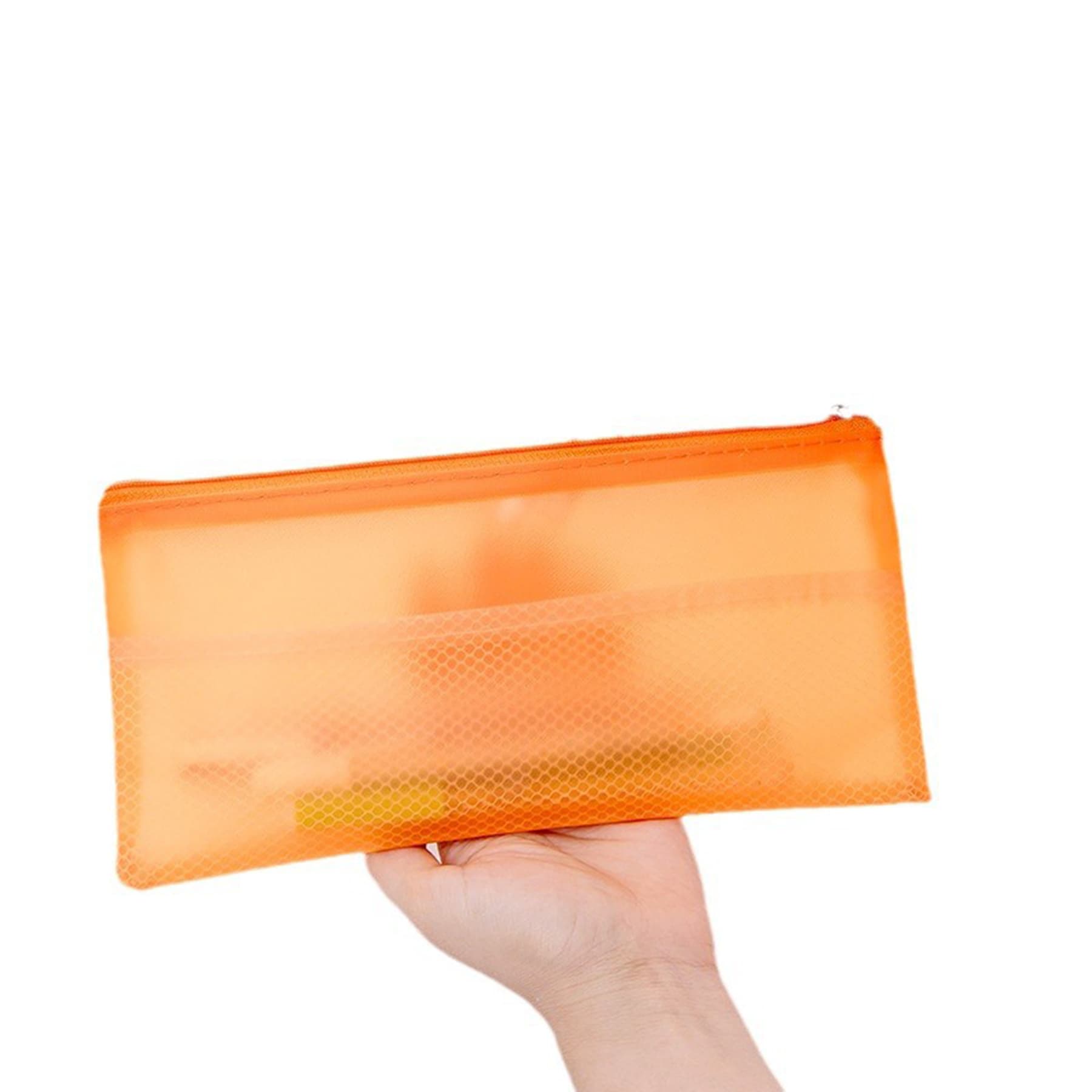 Double pocket zipper Document bag