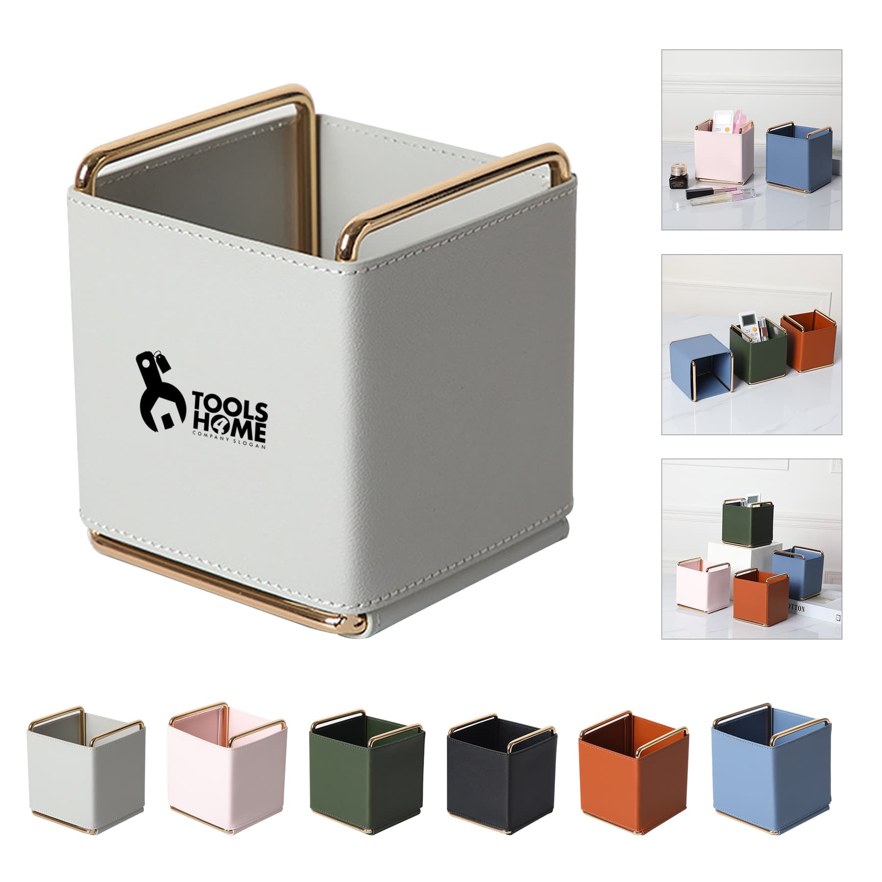PU Leather multifunctional storage box