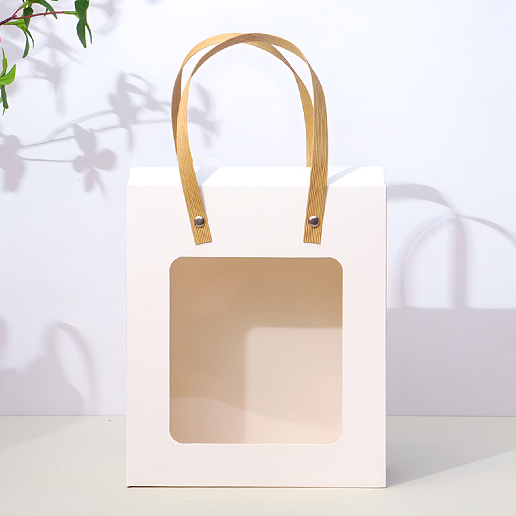 Gift Bags with Clear Window
