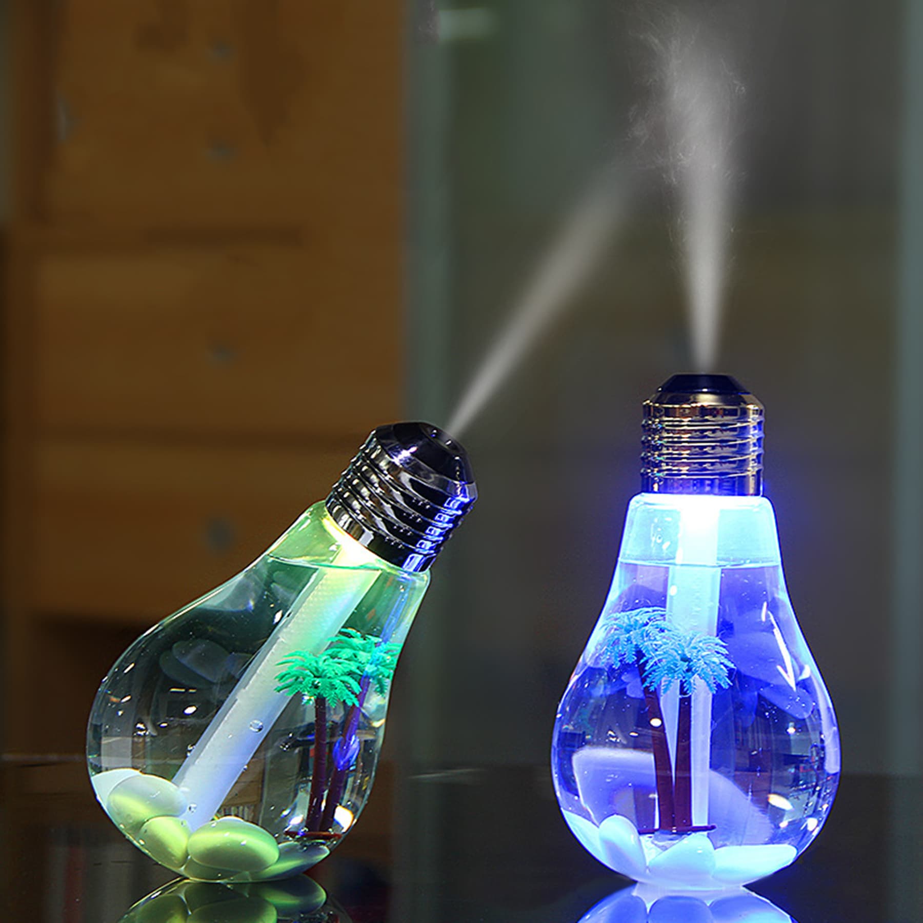 Bulb Shaped Landscape Air Humidifier