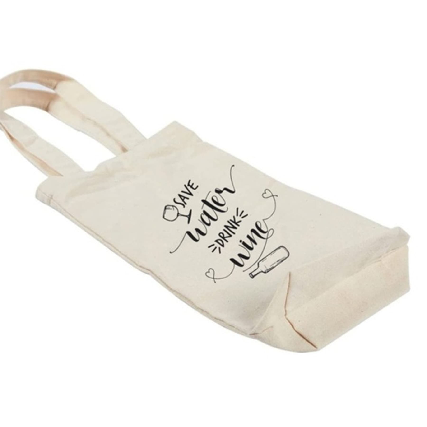Single Bottle Canvas Bag