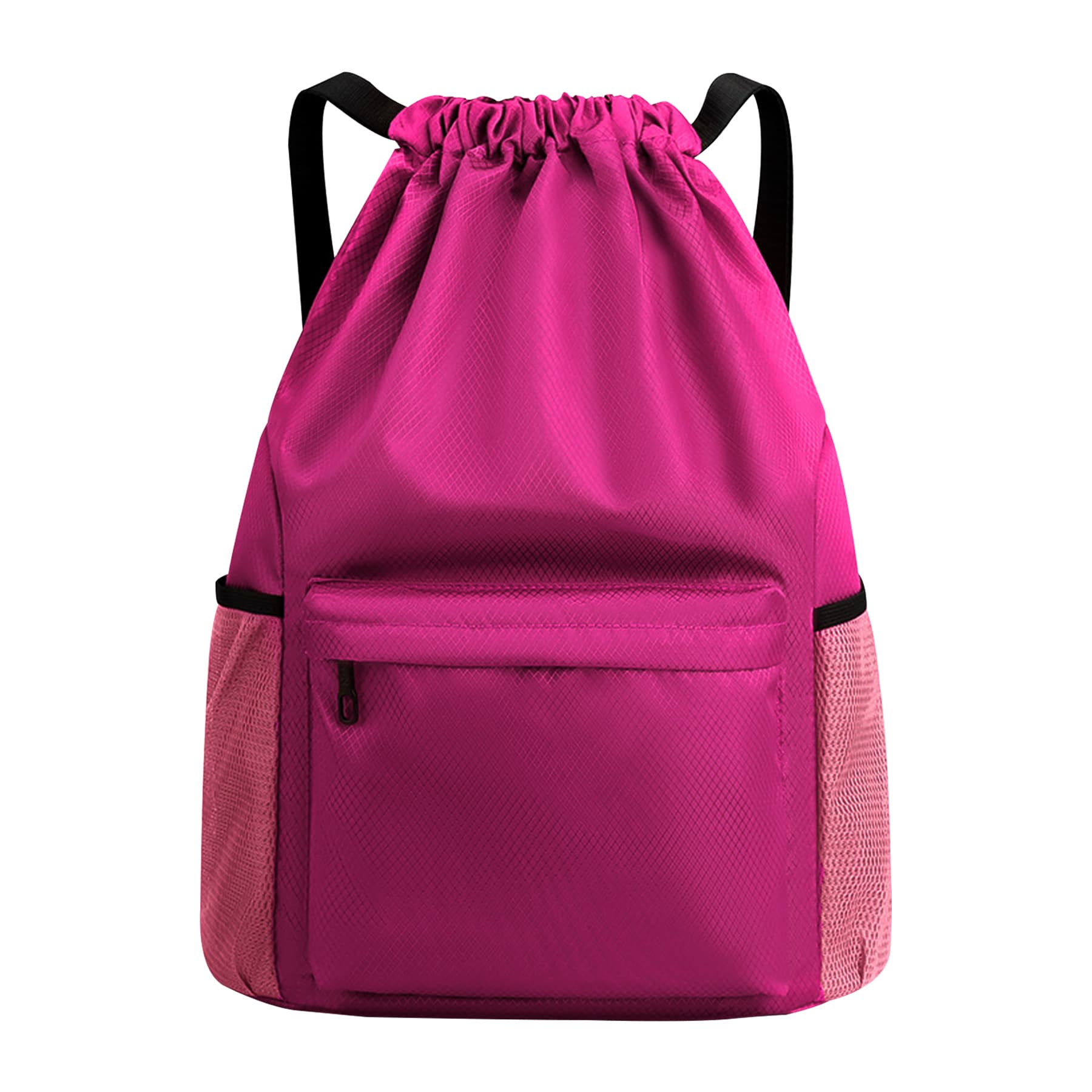 Waterproof Sports Drawstring Backpack W/ Dry-Wet Separation