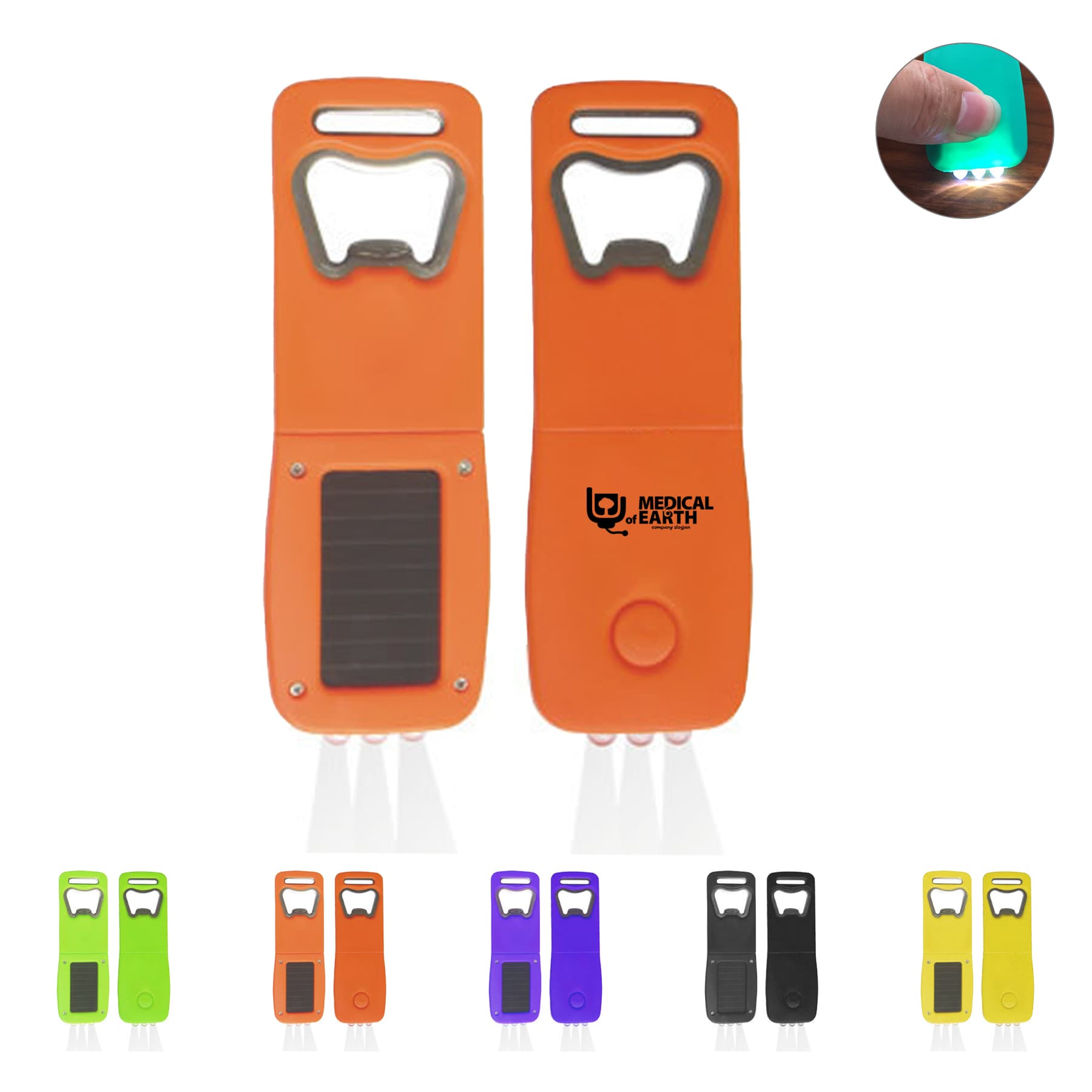 Bottle Opener Solar LED Light