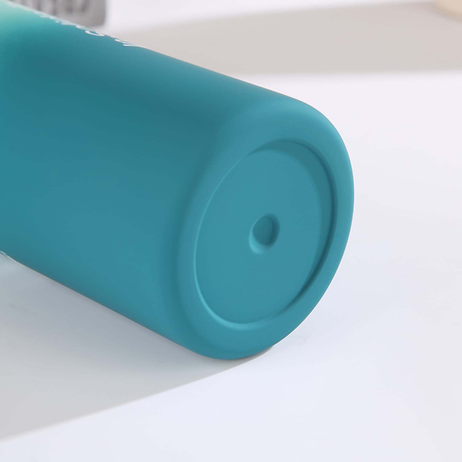 17oz Stainless Steel Gradient Color Sports Water Bottle with Handle