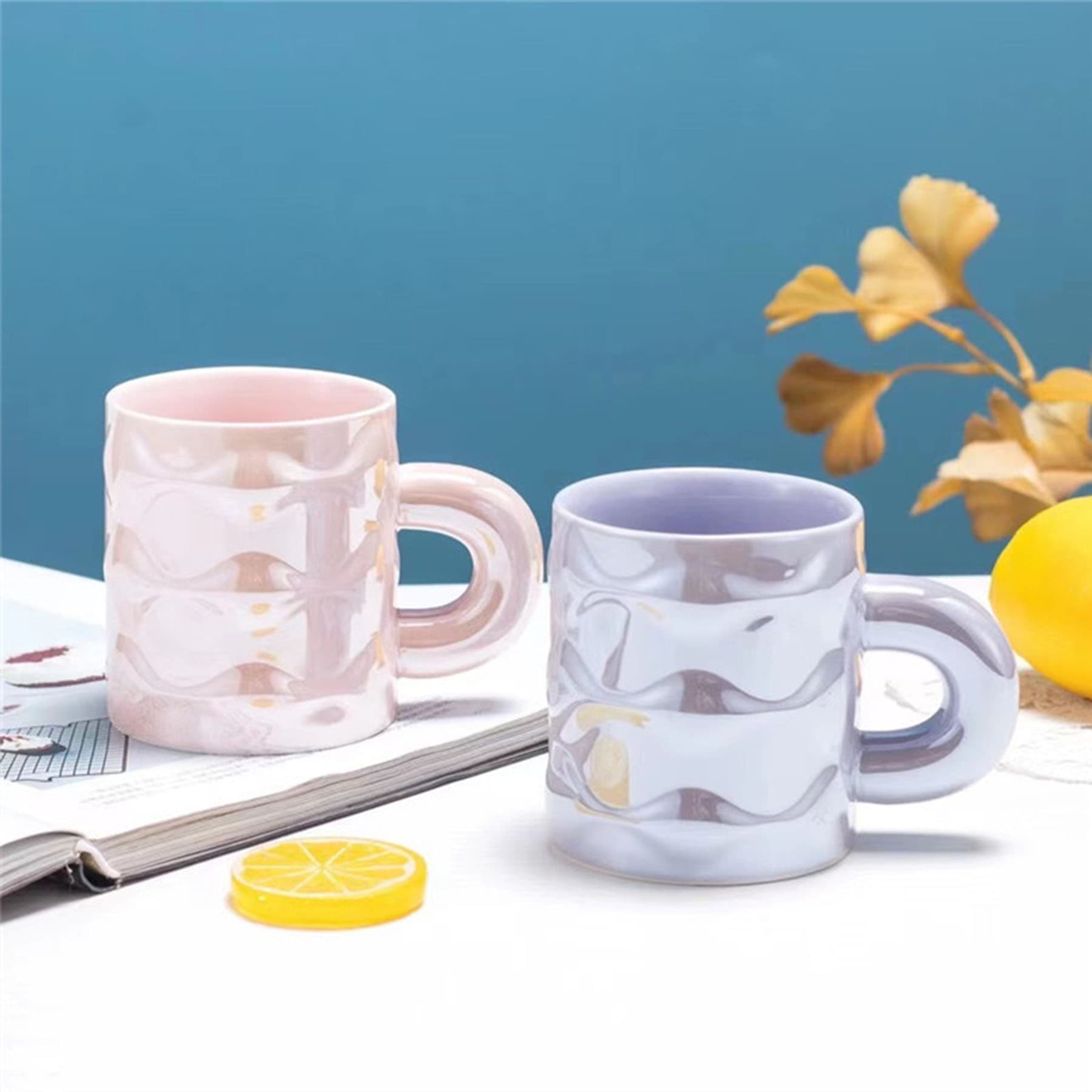 Corrugated Ceramic Cup