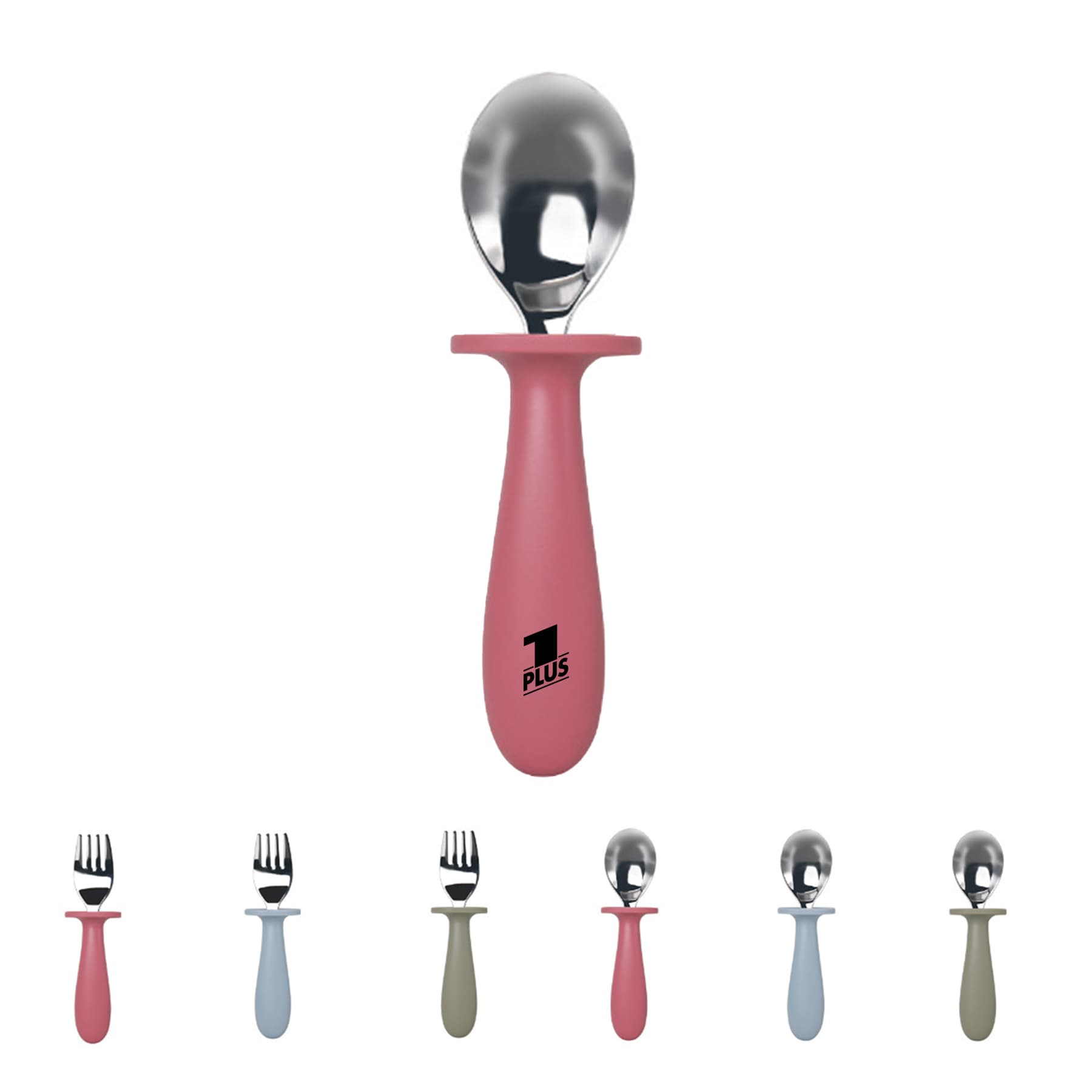 Food Grade Silicone Complementary Spoons