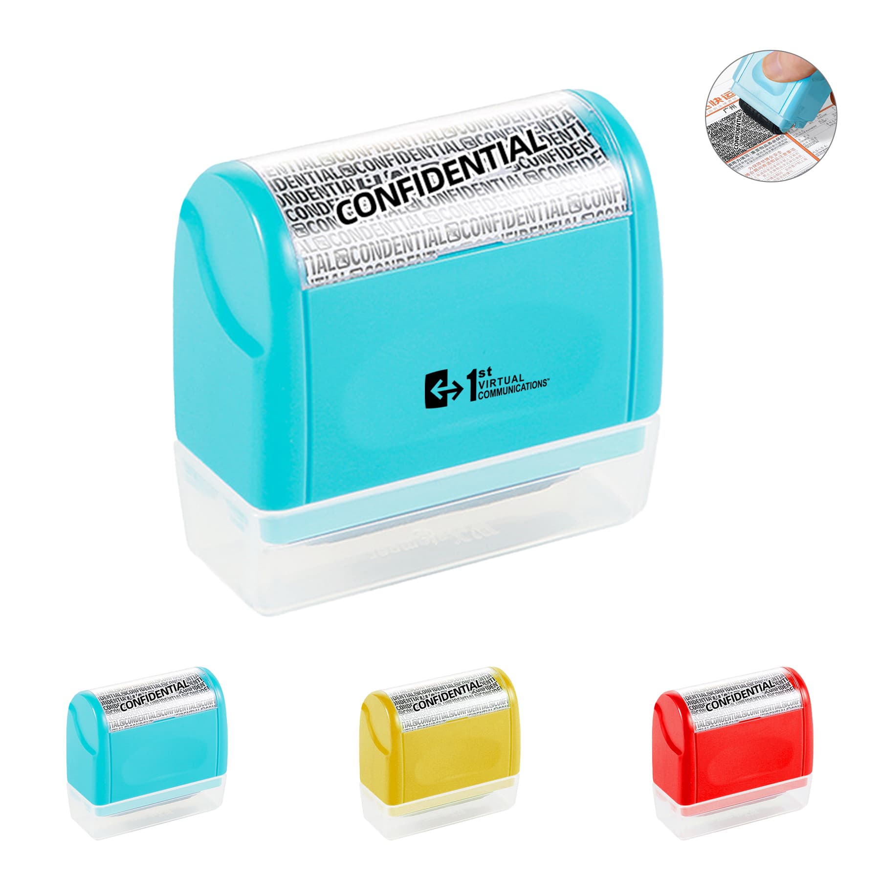 Confidential Roller Stamp