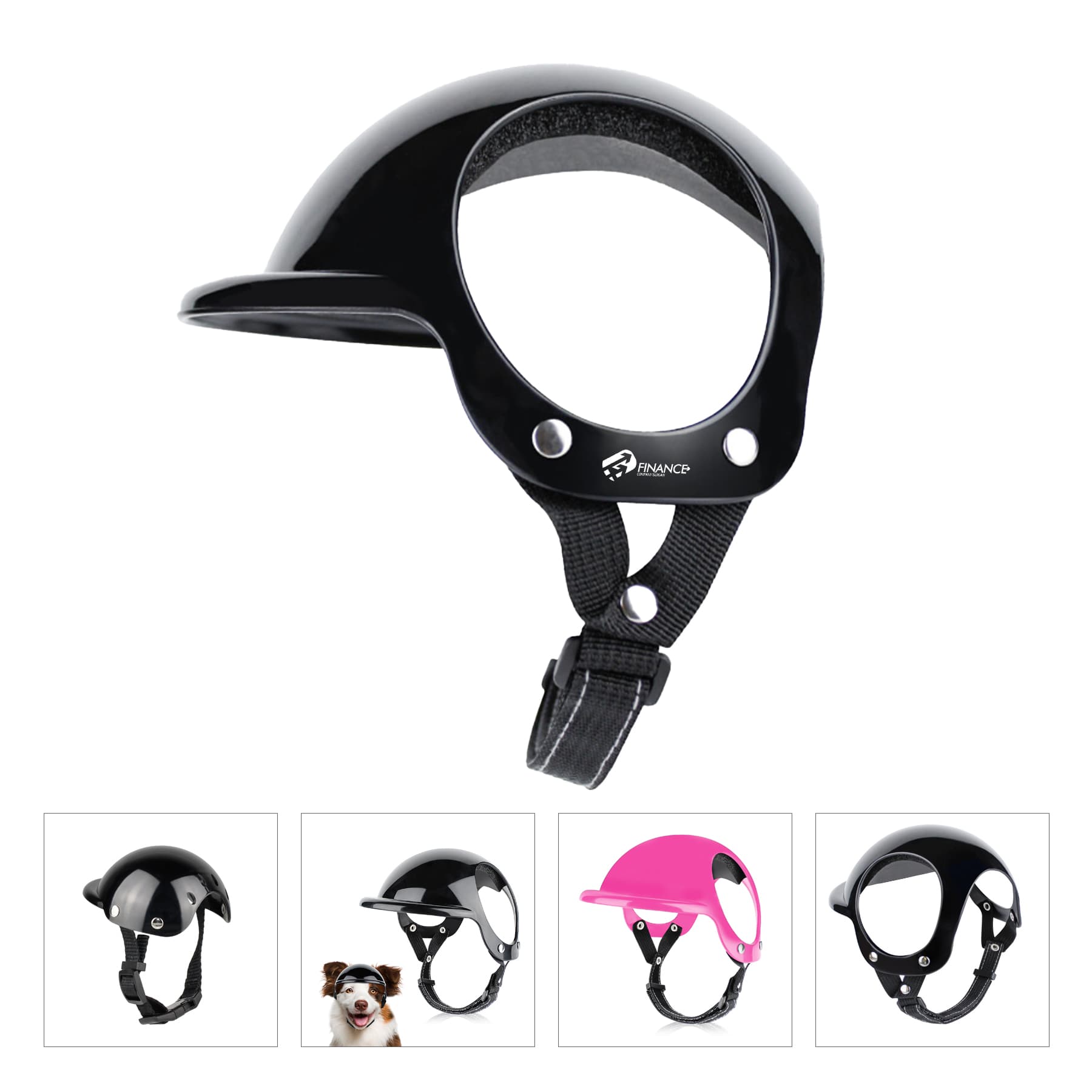 Motorcycle Dog Helmet