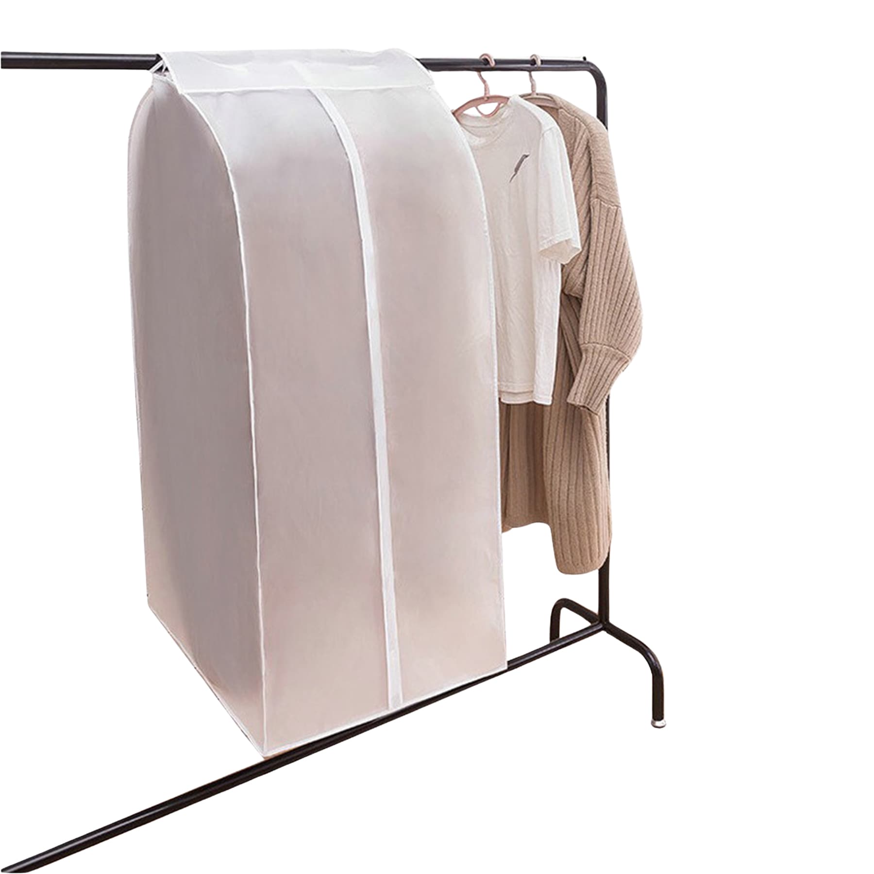 Three Dimensional Clothing Dust Cover