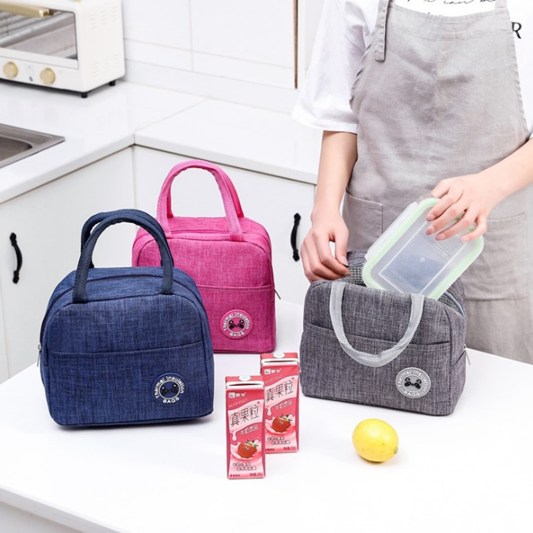 Insulated Lunch Tote Bento Bag