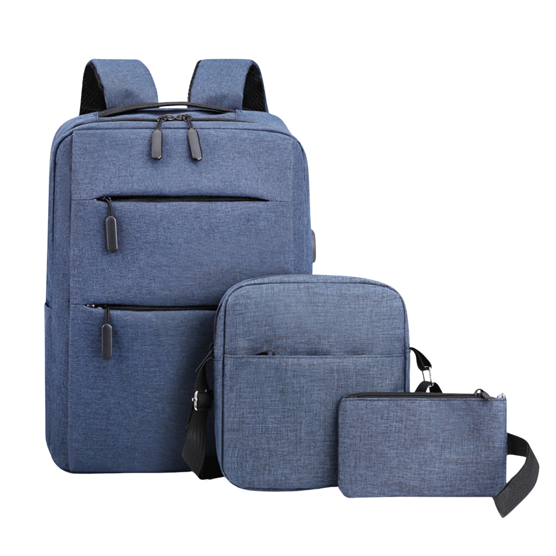 3 Pcs Travel Backpack Bundle