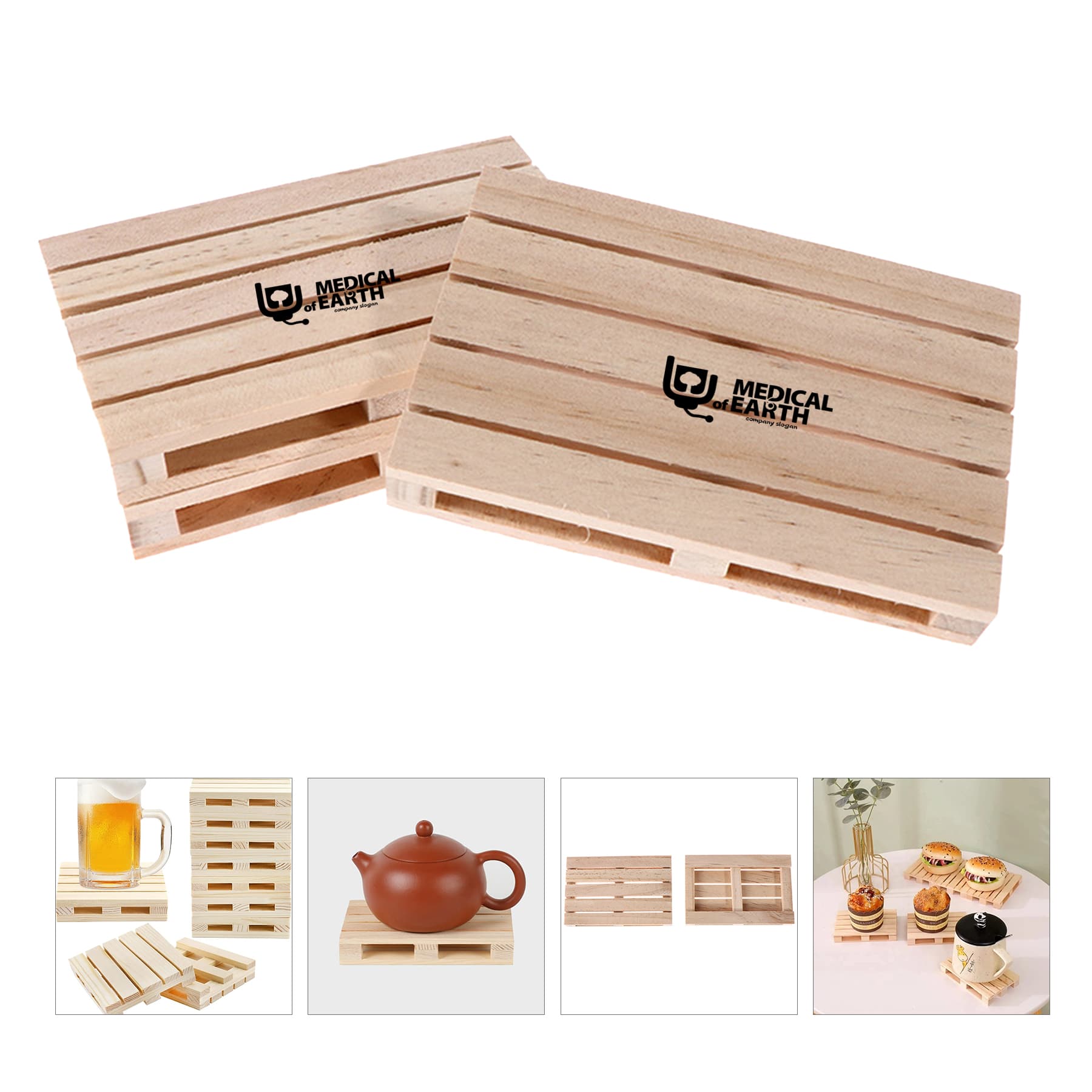 Wooden Pallet Coaster