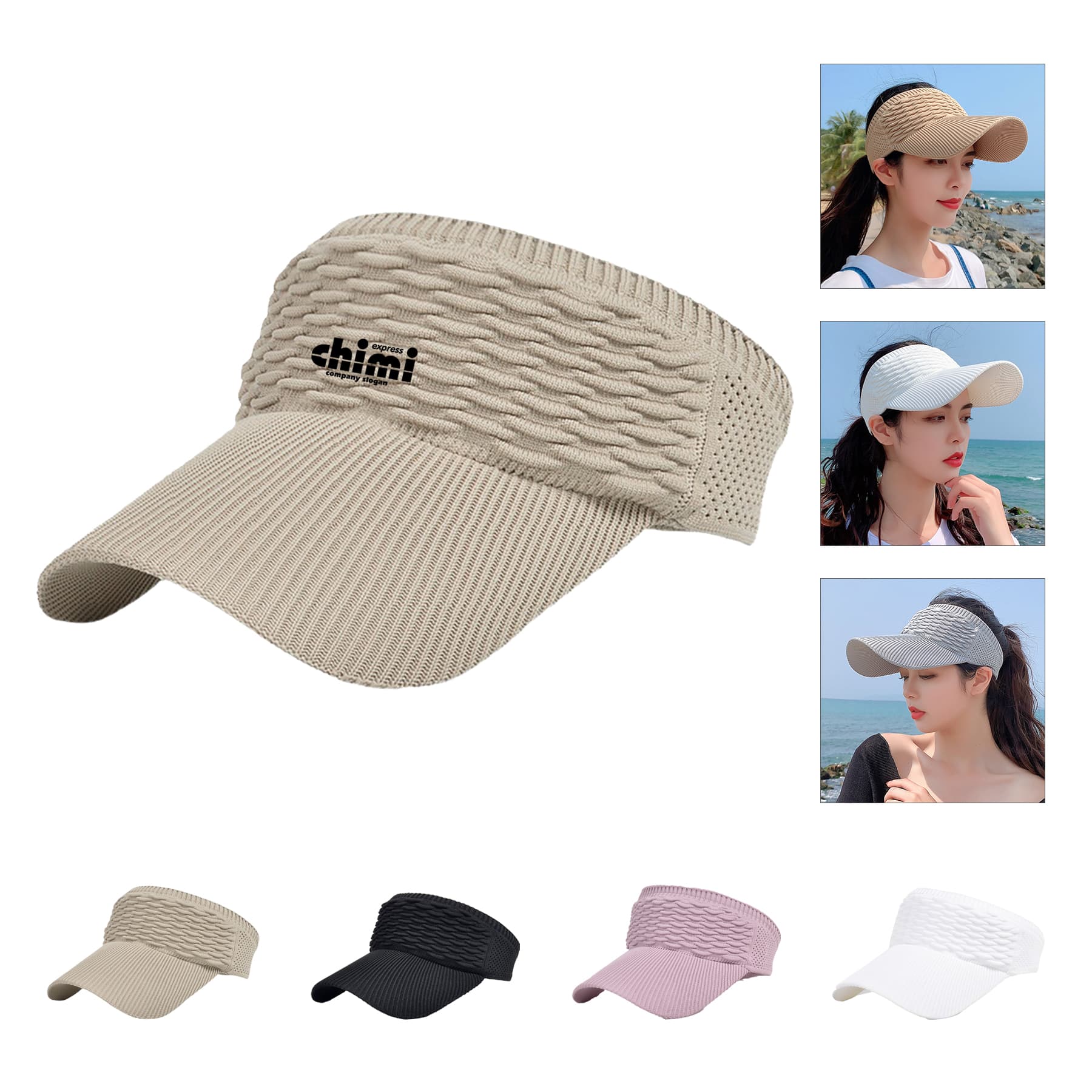 Long Brim Ponytail Baseball Cap