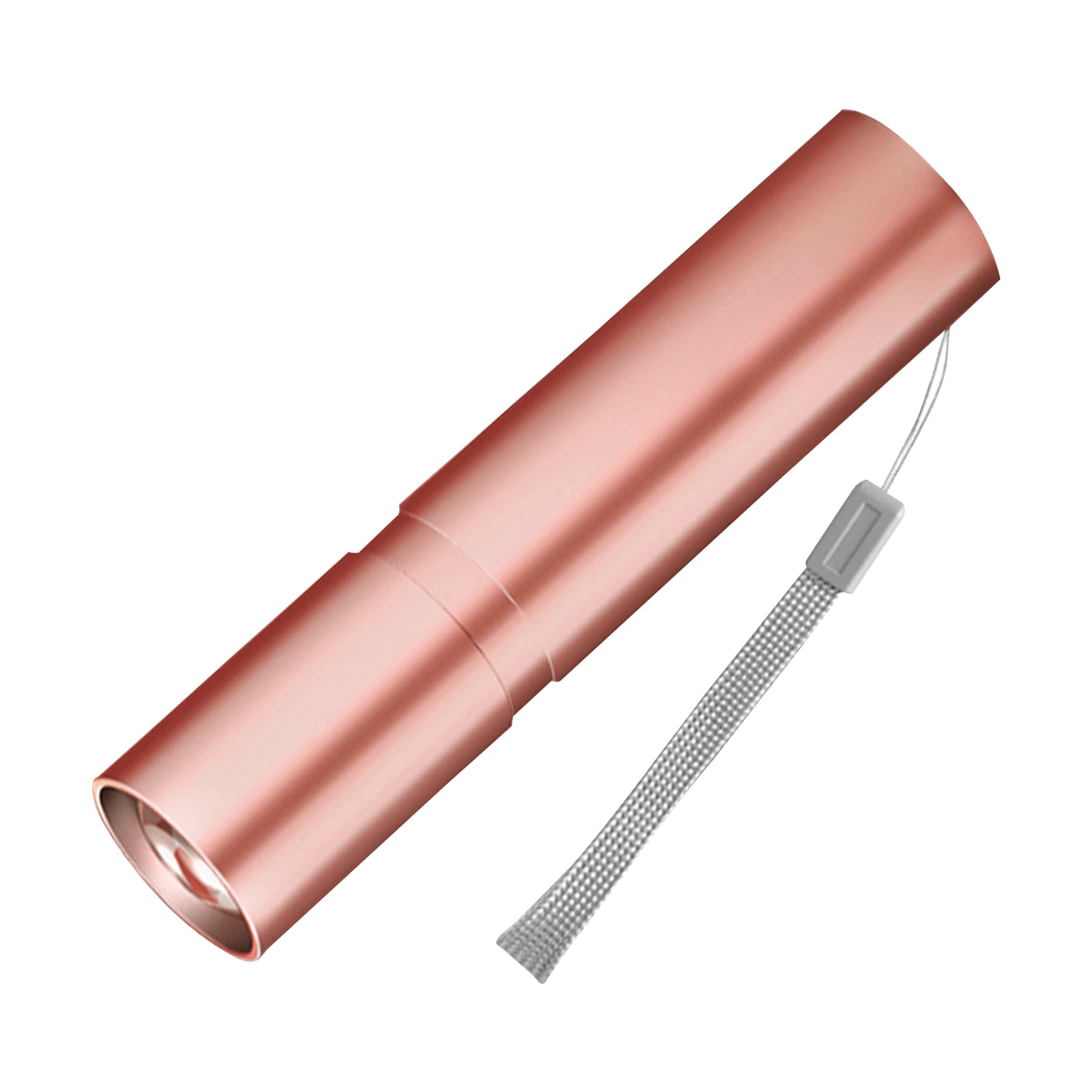 Mini Rechargeable Flashlight With Lanyard