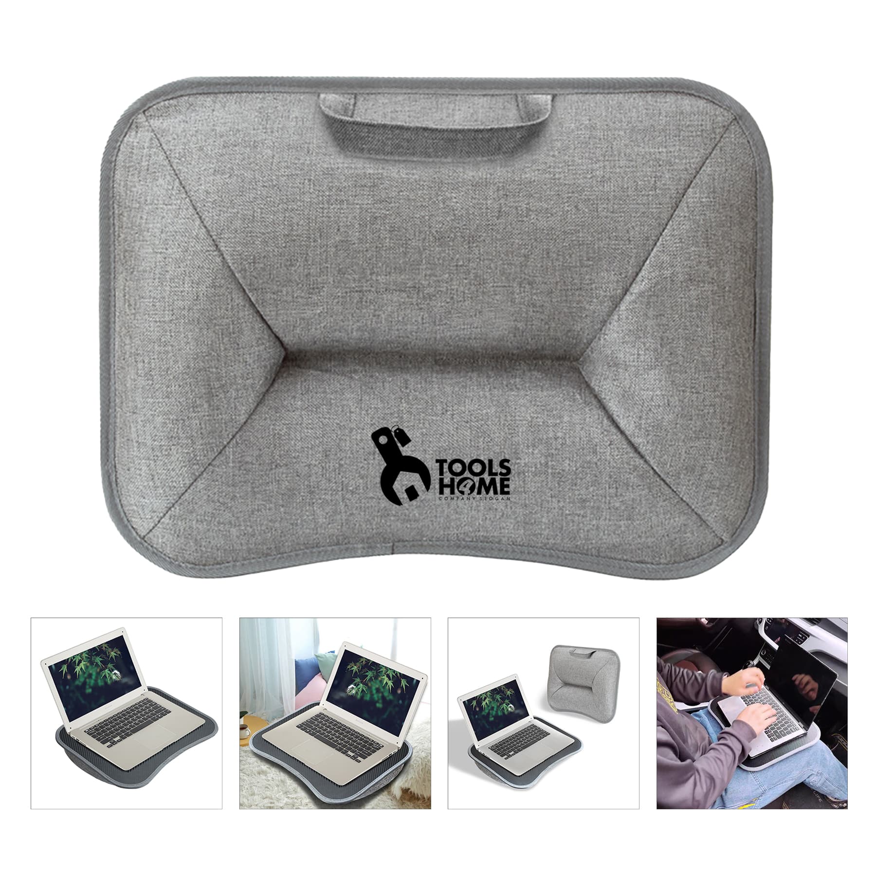 Laptop Stand With Pillow Cushion