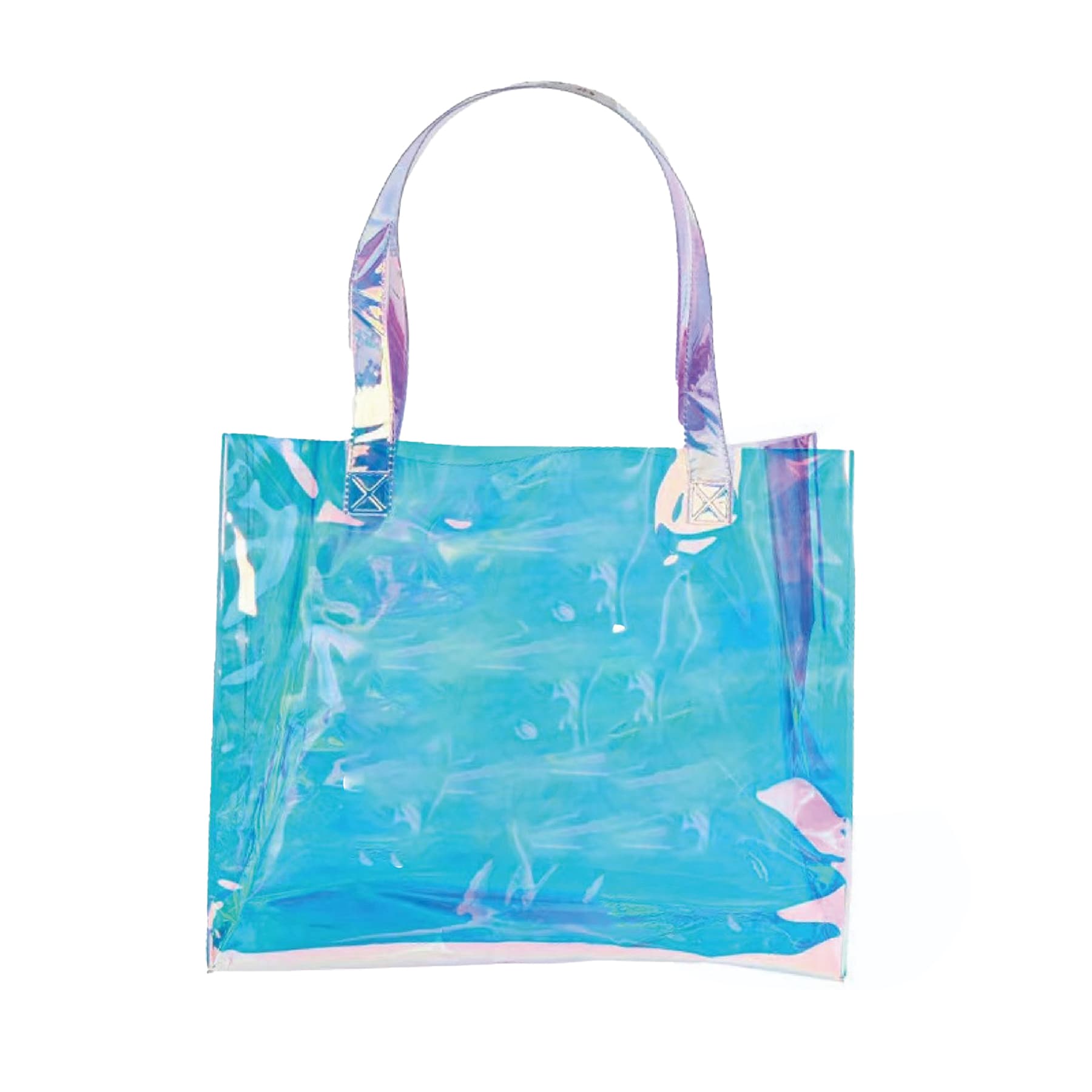 Iridescent Clear Tote Bag