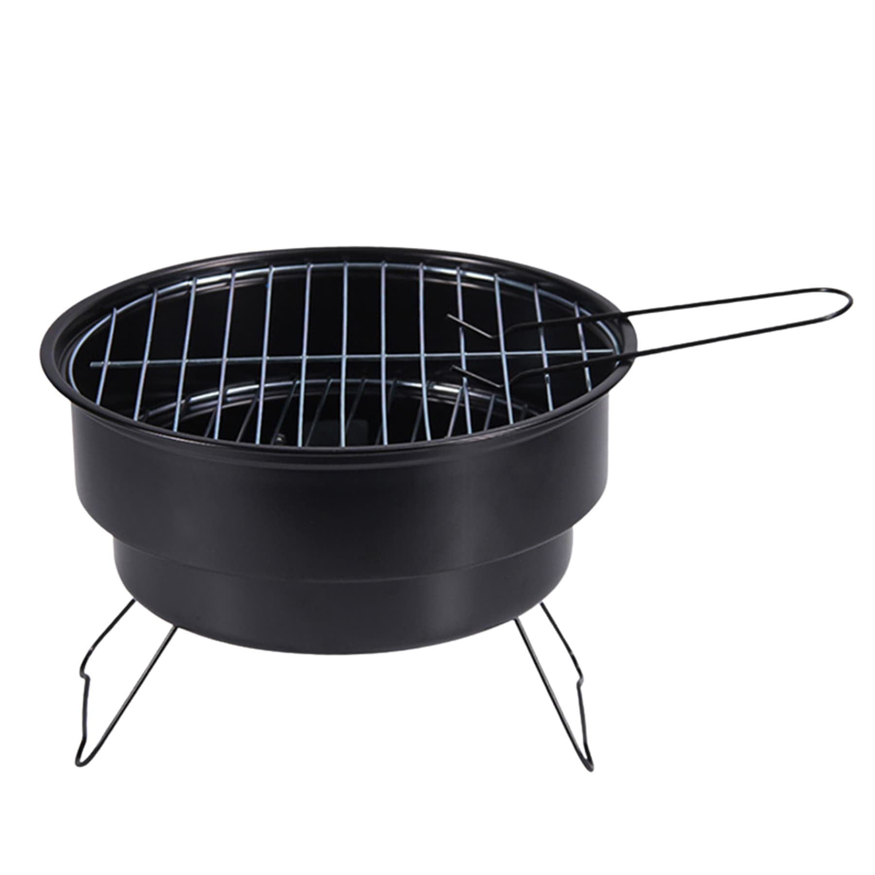 Small Mini Round BBQ Grill Ice Bag BBQ Stove Ice Pack Portable Insulation Bag Tool Set