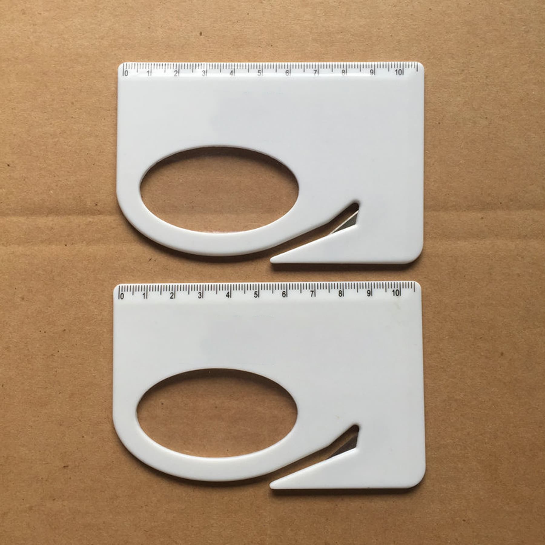 3X Magnifier Letter Opener with Ruler