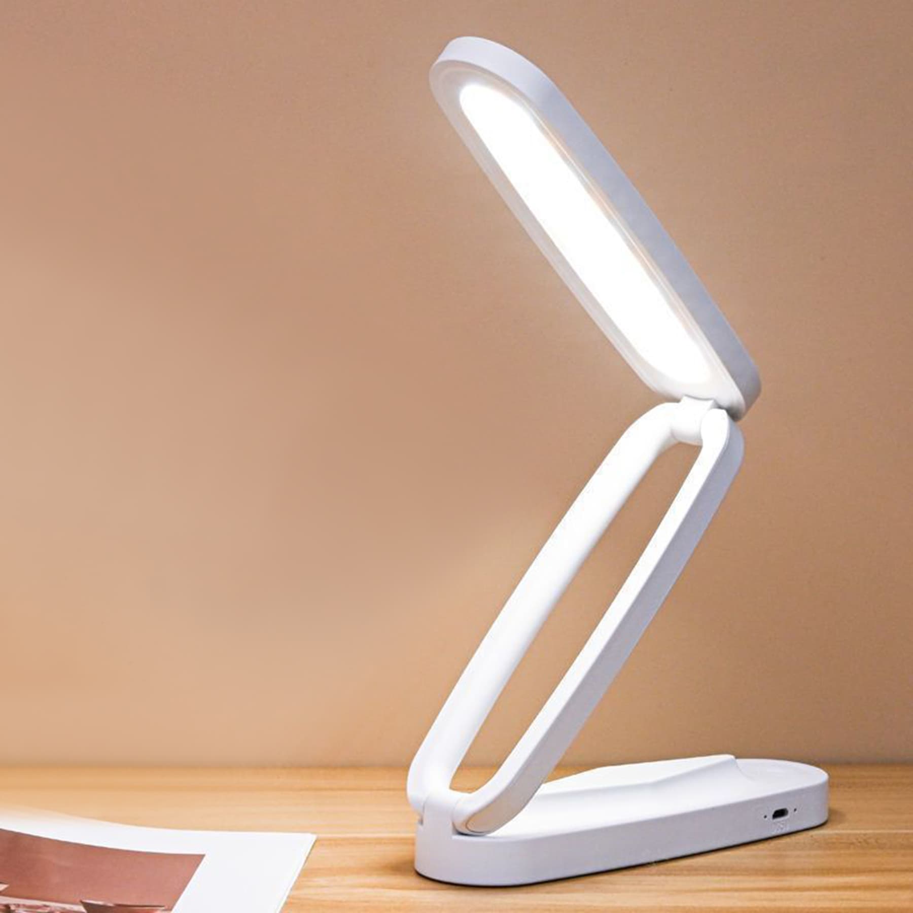 3 Levels Rechargeable LED Desk Lamp