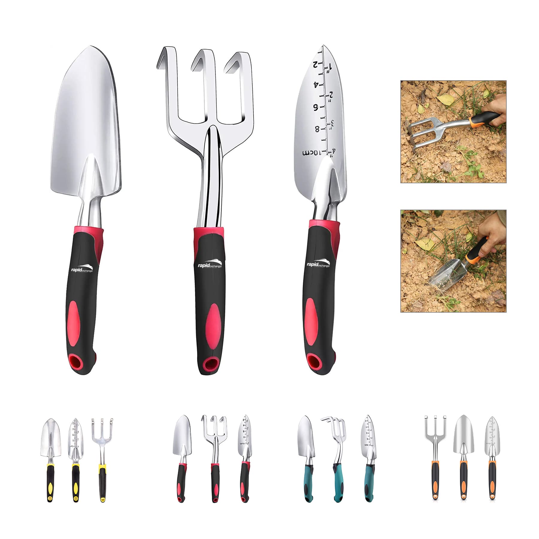 3 Piece Heavy Duty Gardening Tools