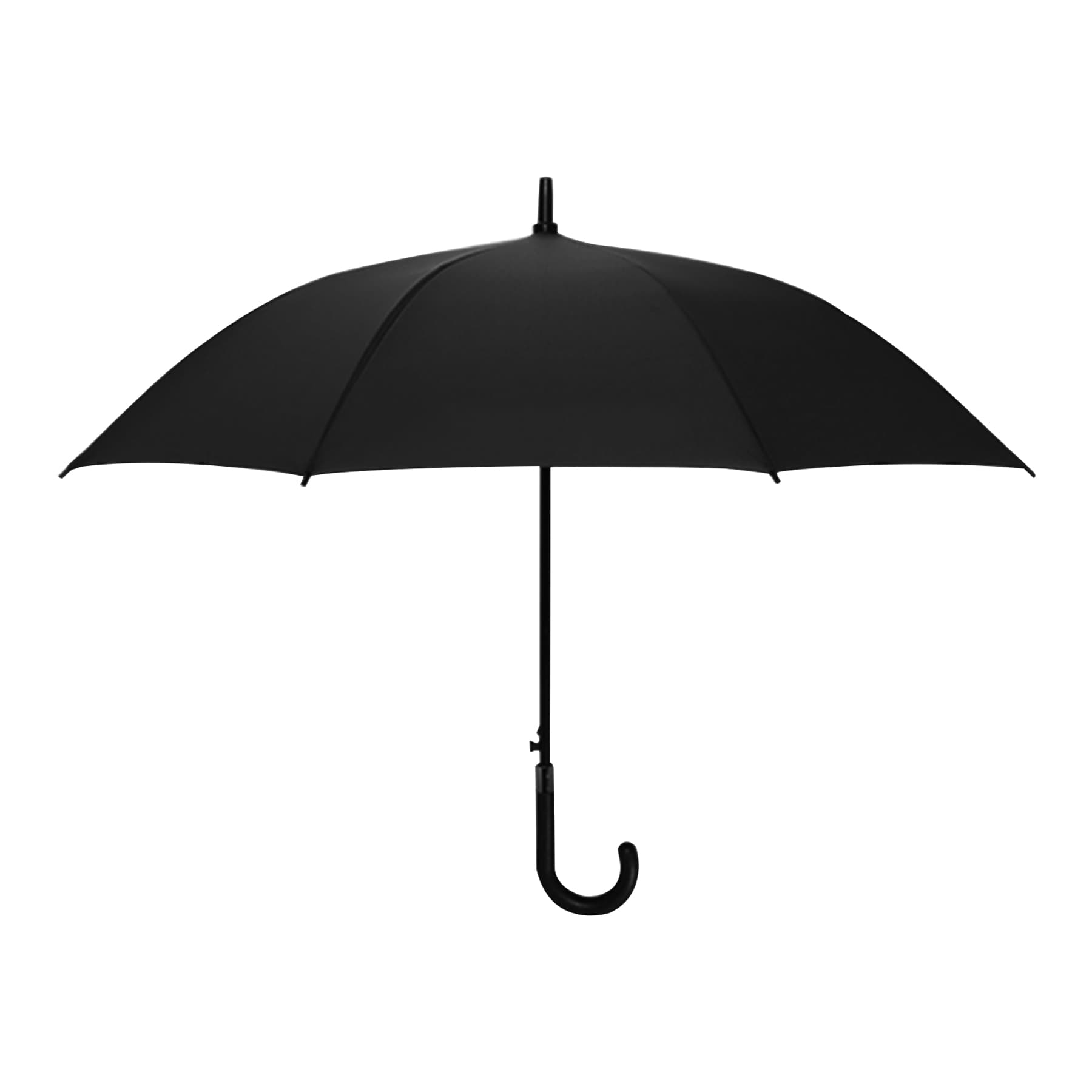 Manual Open Umbrella W/Curved Handle