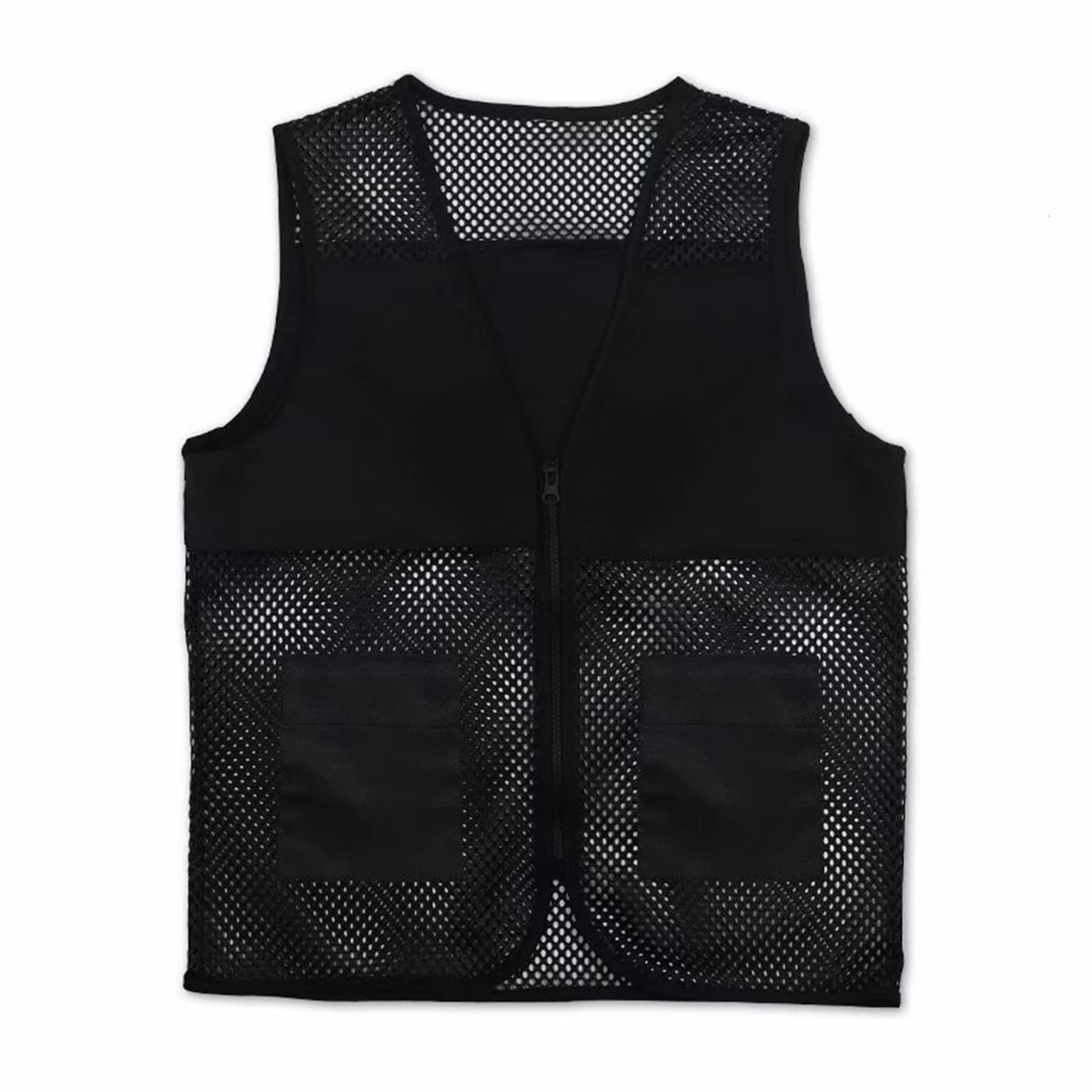 Men's Mesh Photography Work Multi-Pocket Vest
