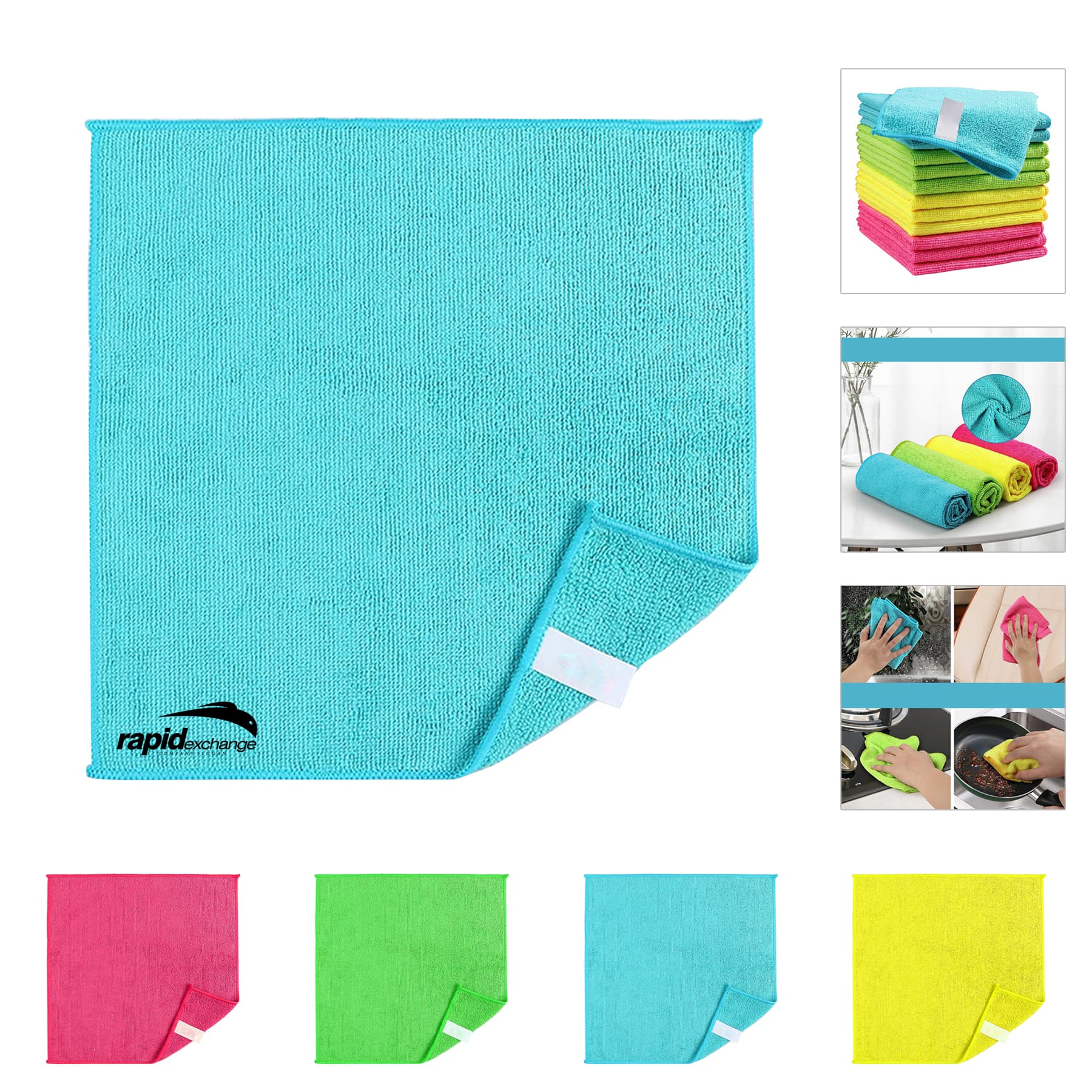 Custom High quality Mutifunction Microfiber Cleaning Cloth